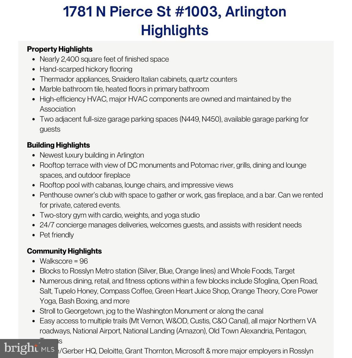 1781 N Pierce St #1003
