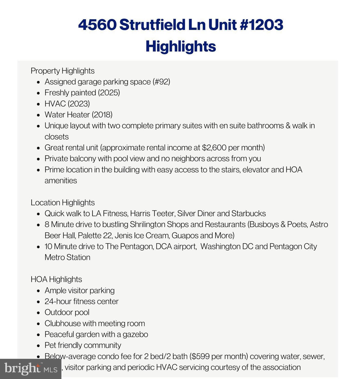 4560 STRUTFIELD LANE 1203