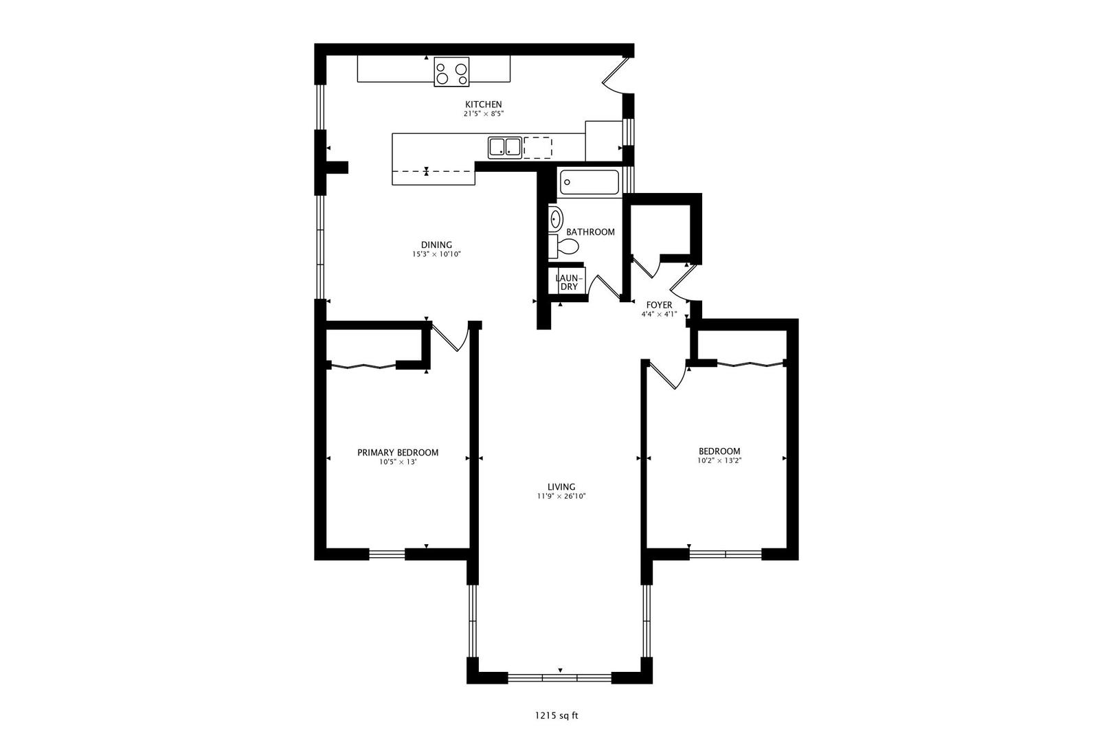 4419 N Whipple Street Unit: 2B