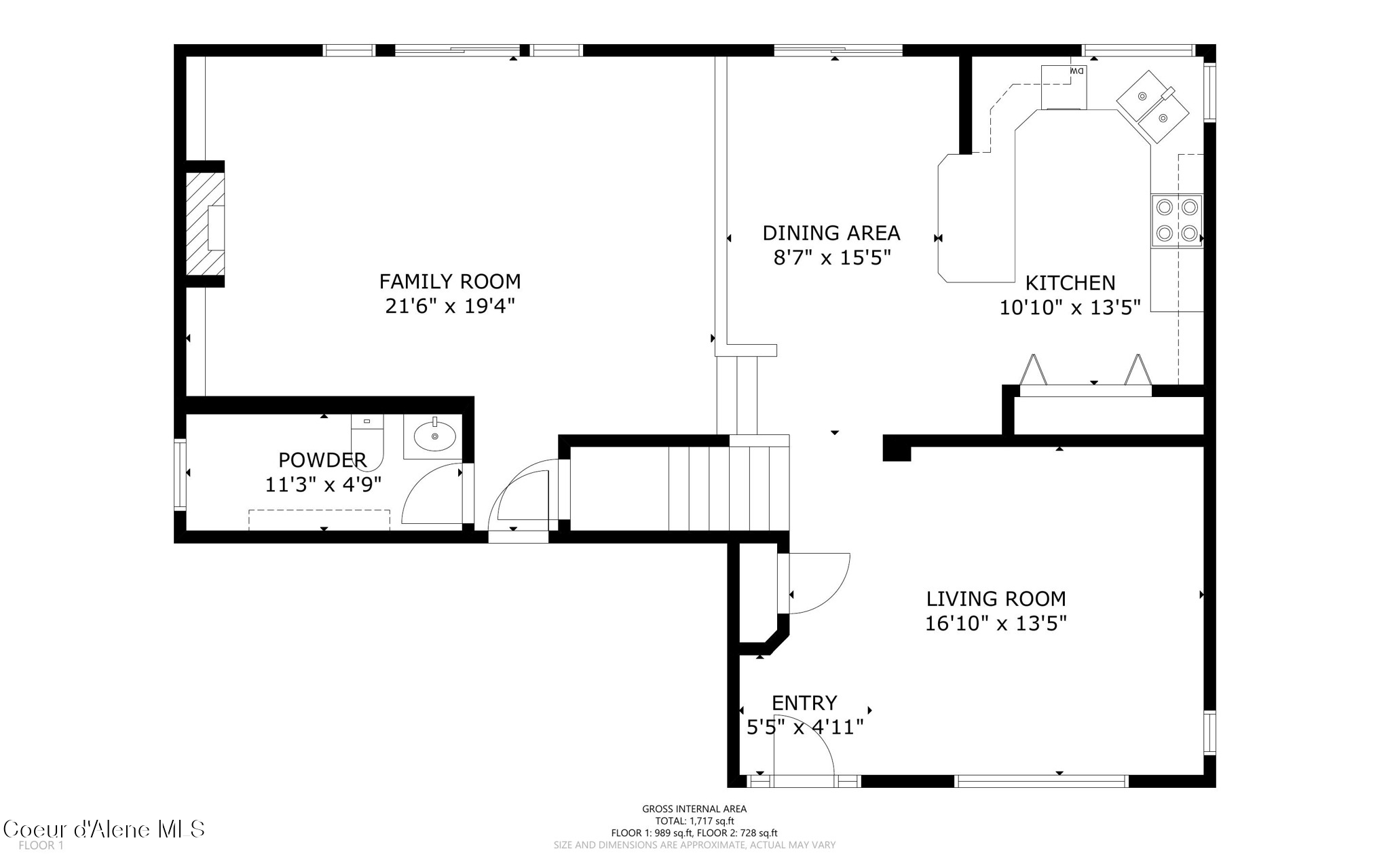 5760 N STAFFORD RD, Coeur d'Alene