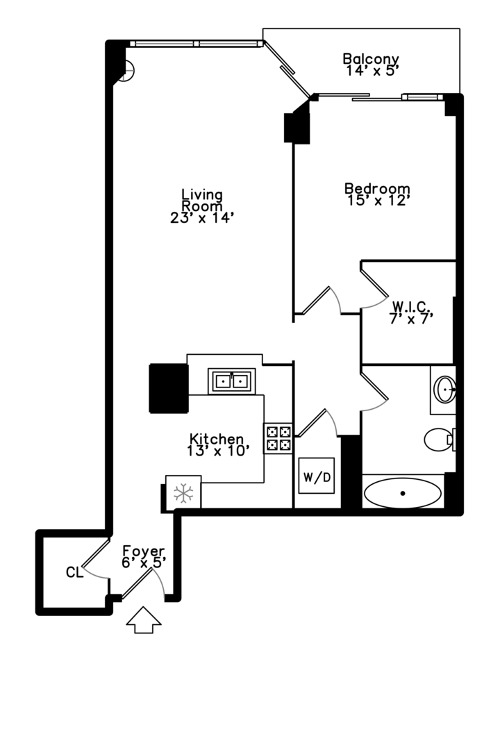 450 E Waterside Drive Unit: 705