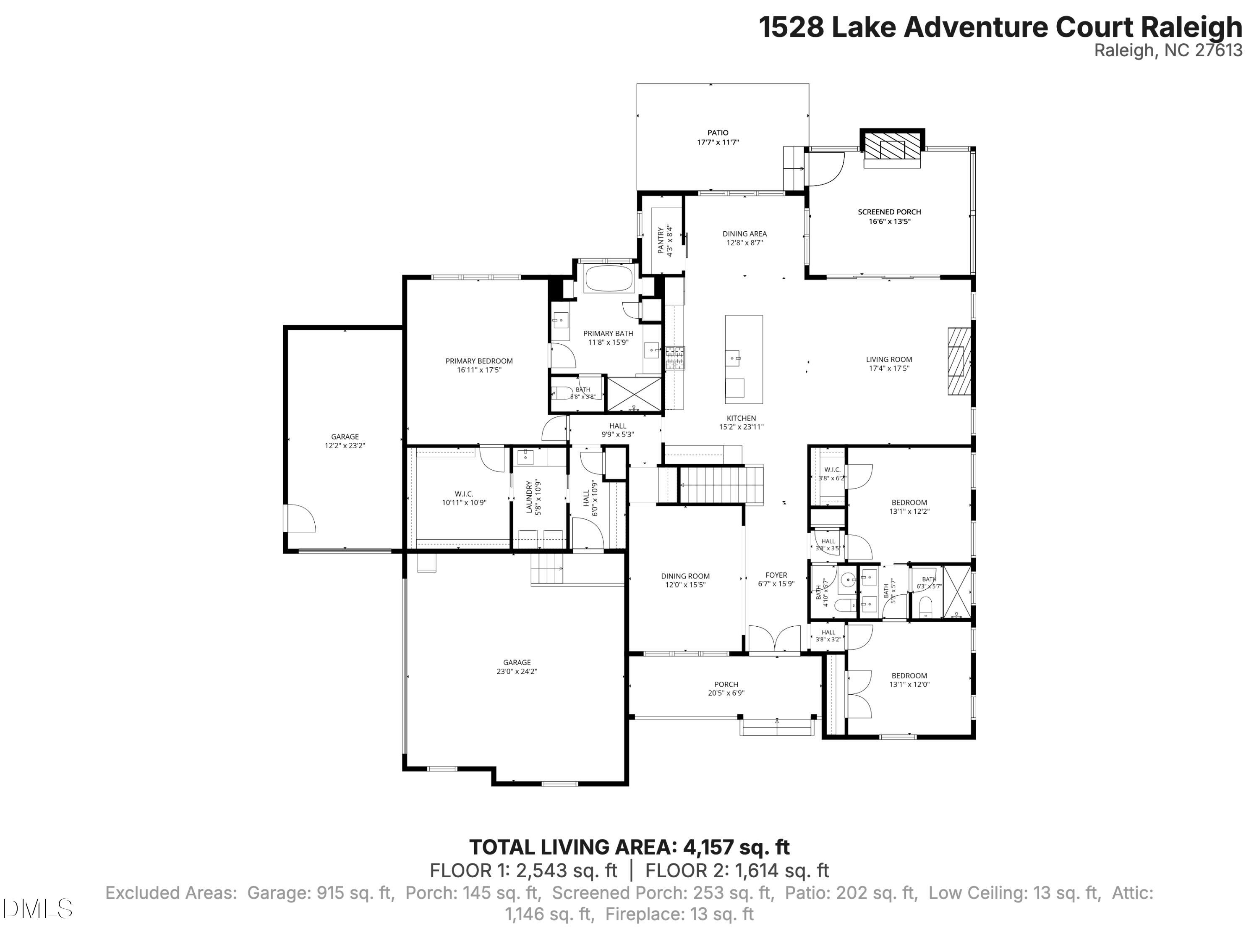 1528 Lake Adventure Court