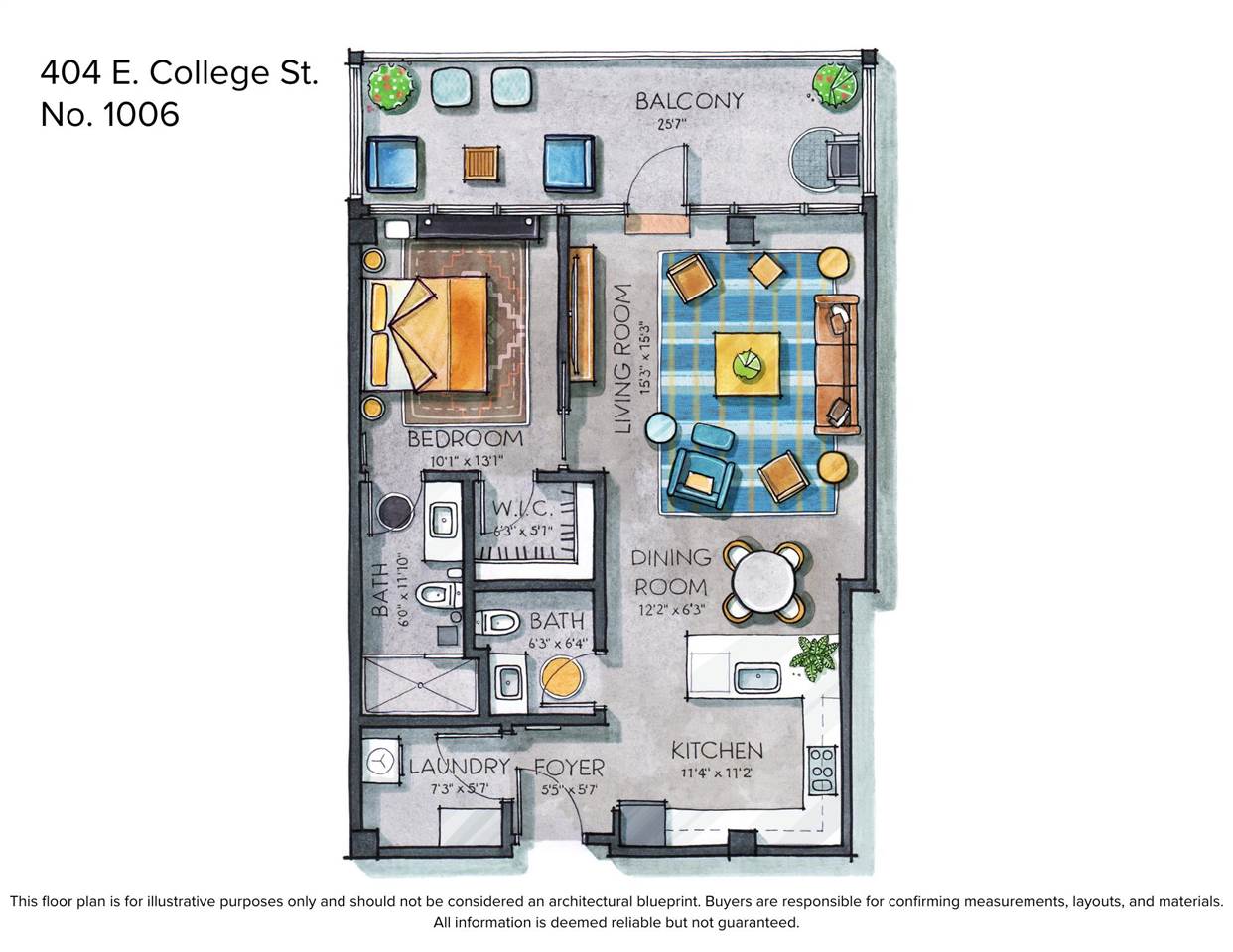 404 E College St Unit: 1006