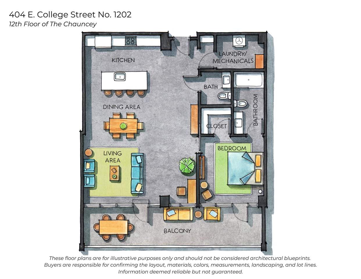 404 E College St Unit: No. 1202