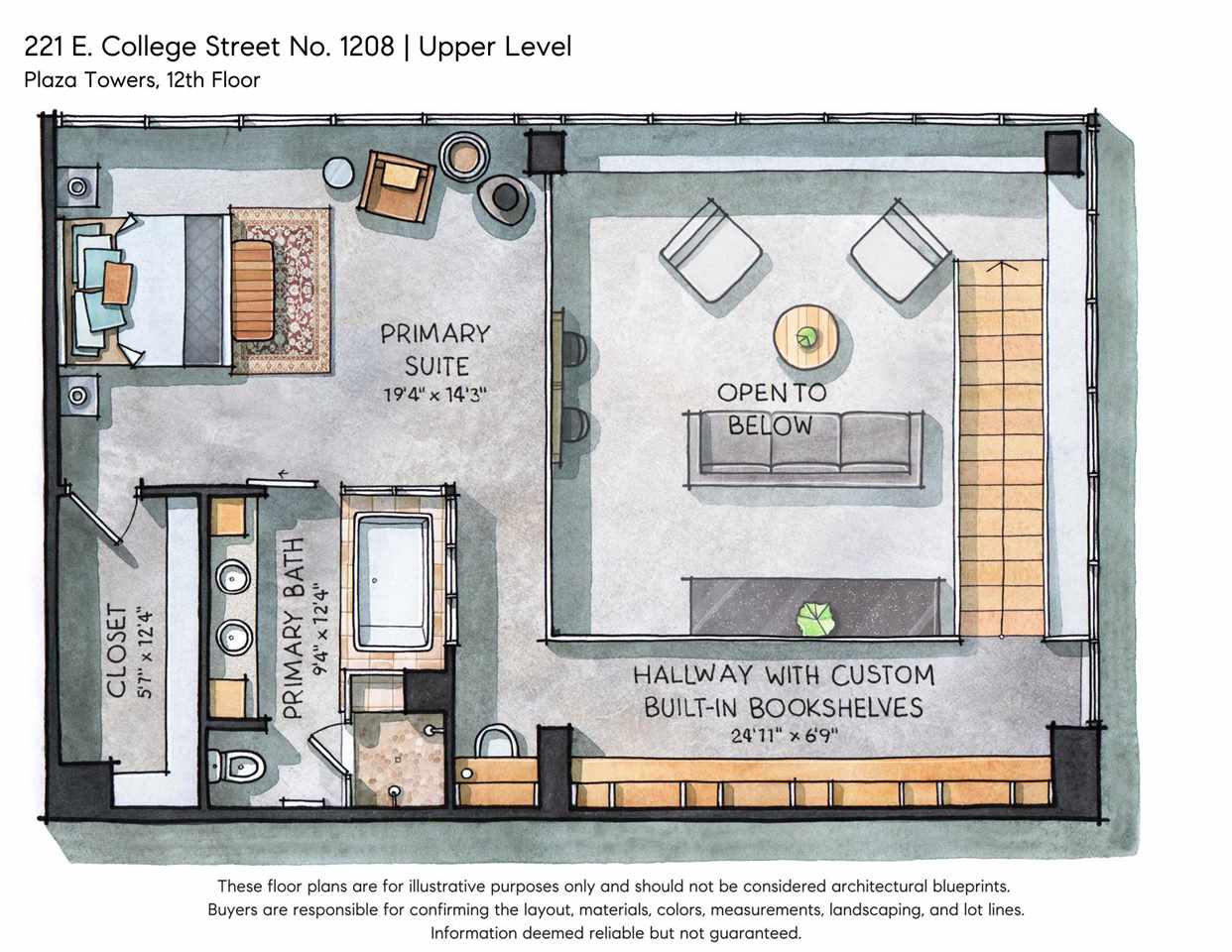 221 E College St Unit: No. 1208