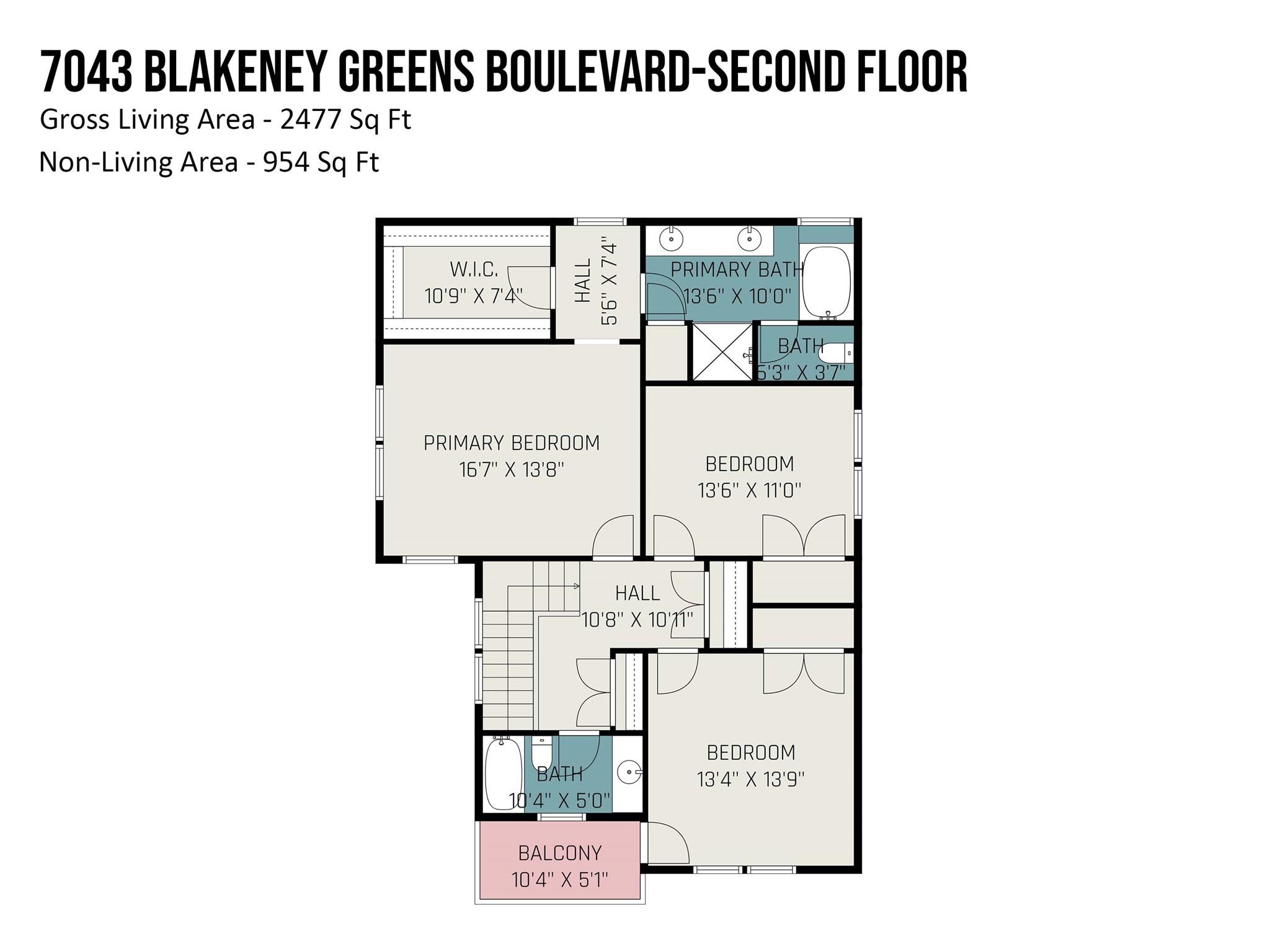 7043 Blakeney Greens Boulevard