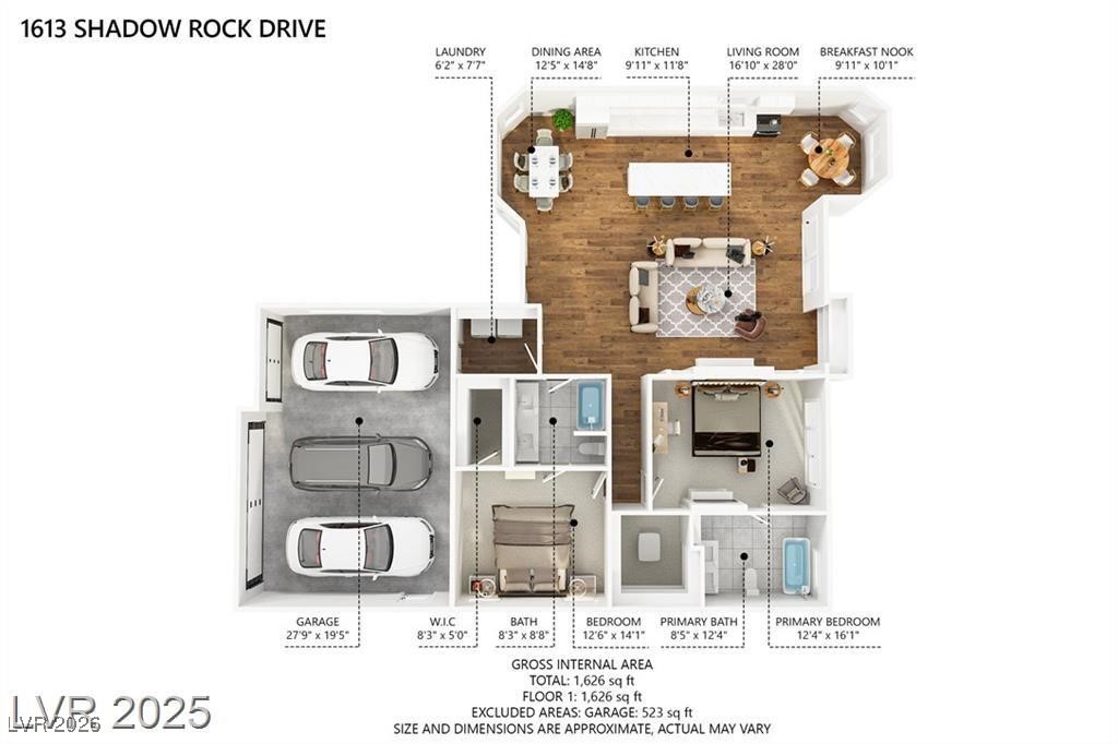 1613 Shadow Rock Drive