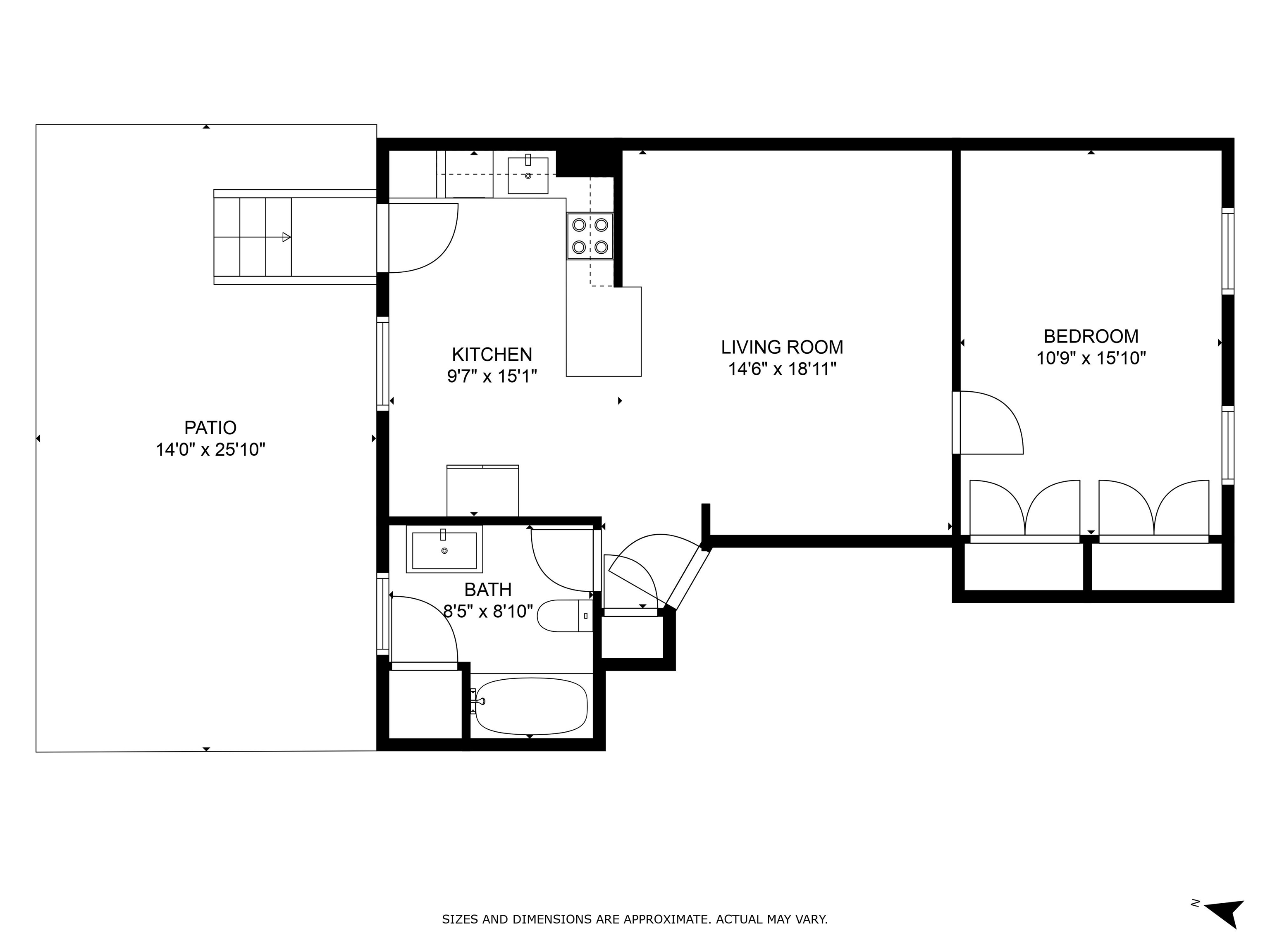 358 14TH ST Unit: 1