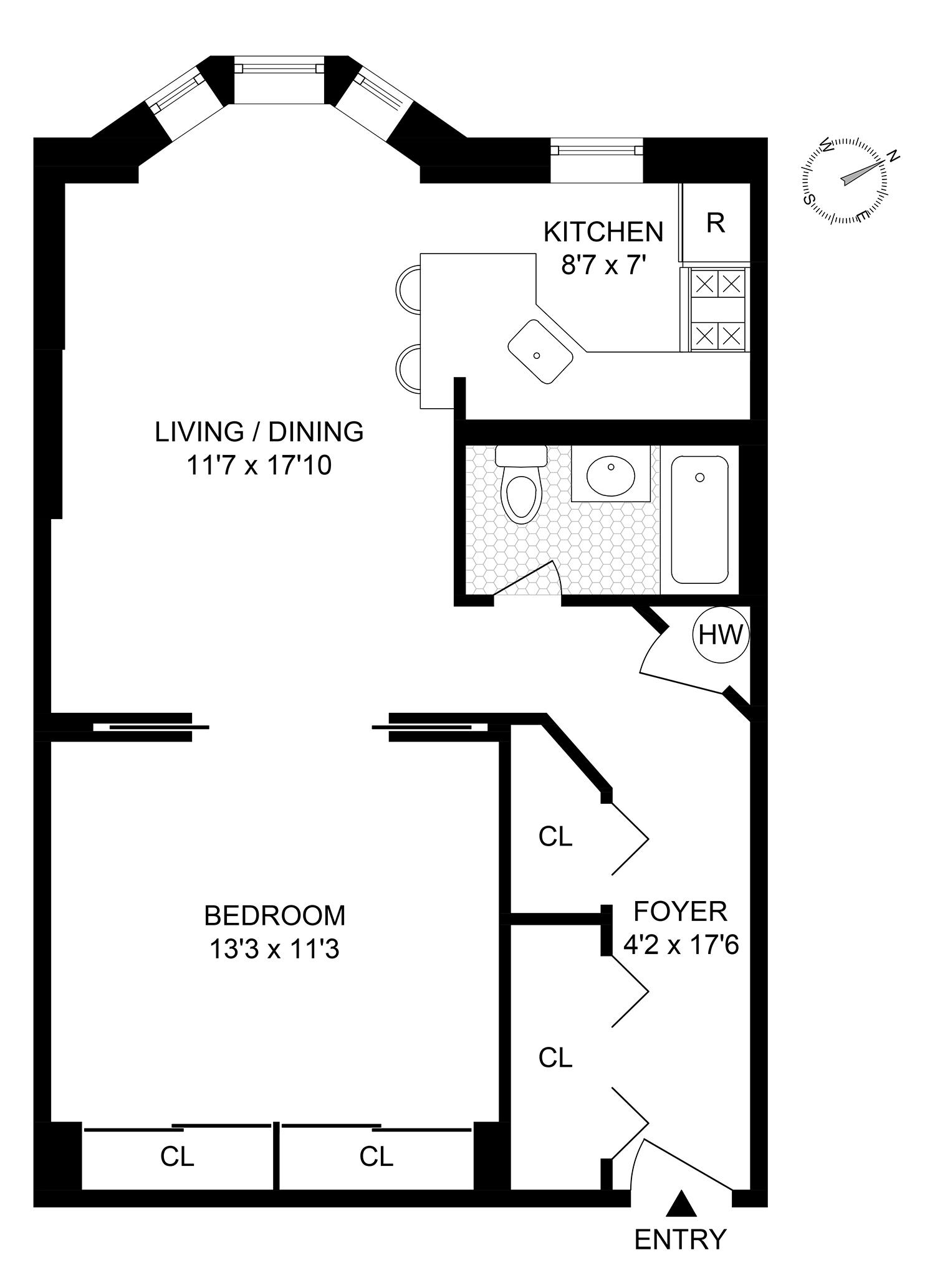 1315 WASHINGTON ST Unit: 3C