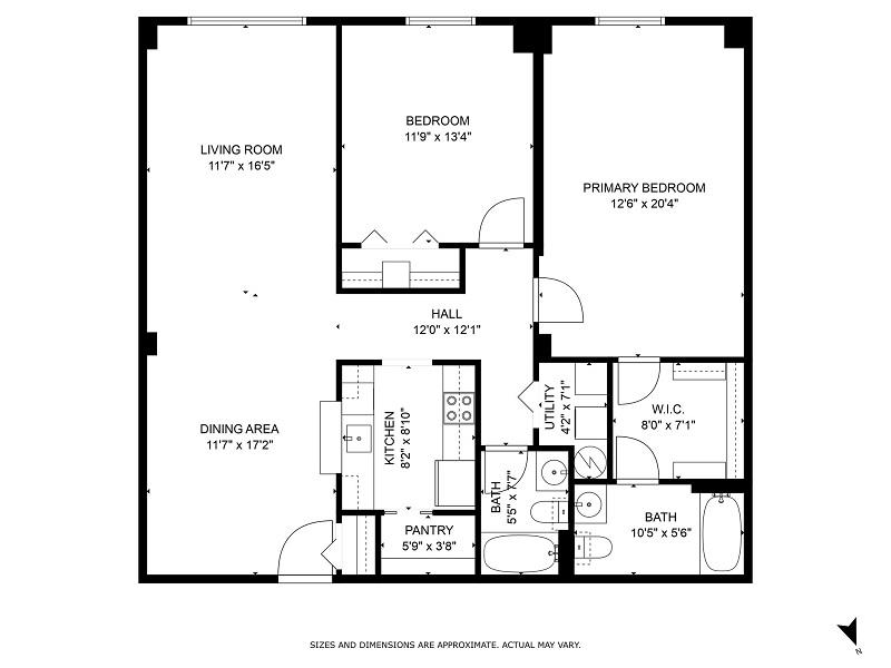 200 PATERSON AVE Unit: 1E