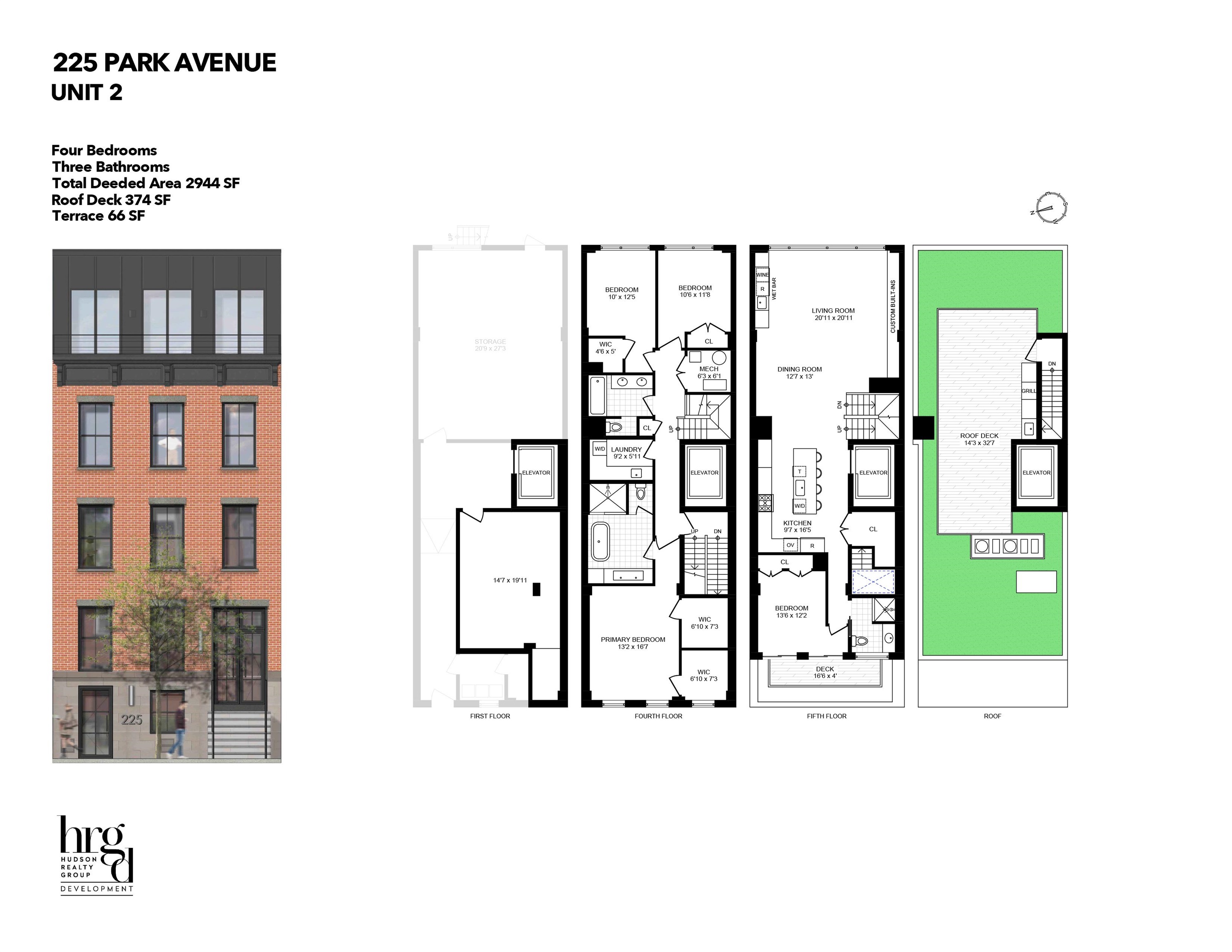 225 PARK AVE Unit: 2