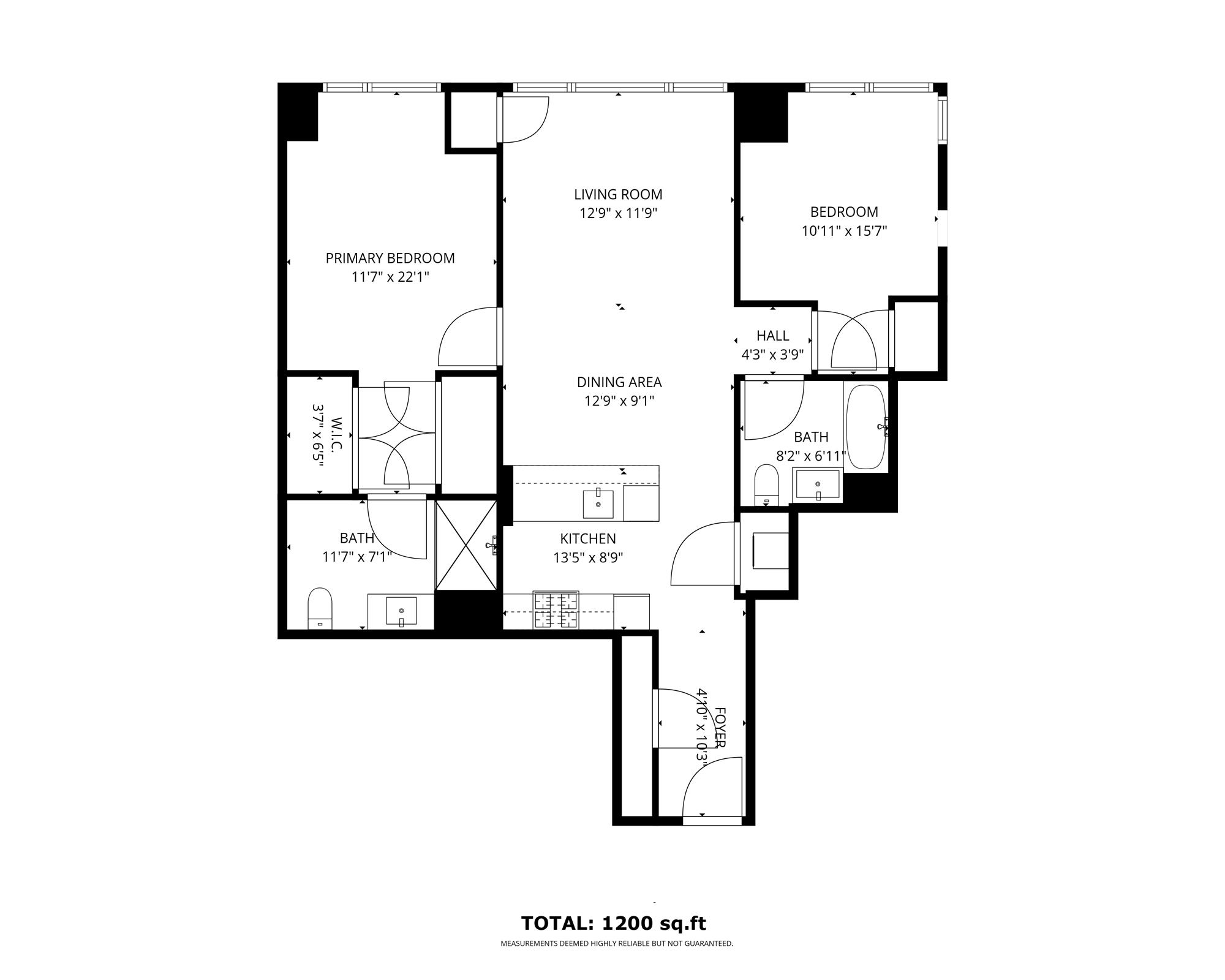 99 HUDSON ST Unit: 1408