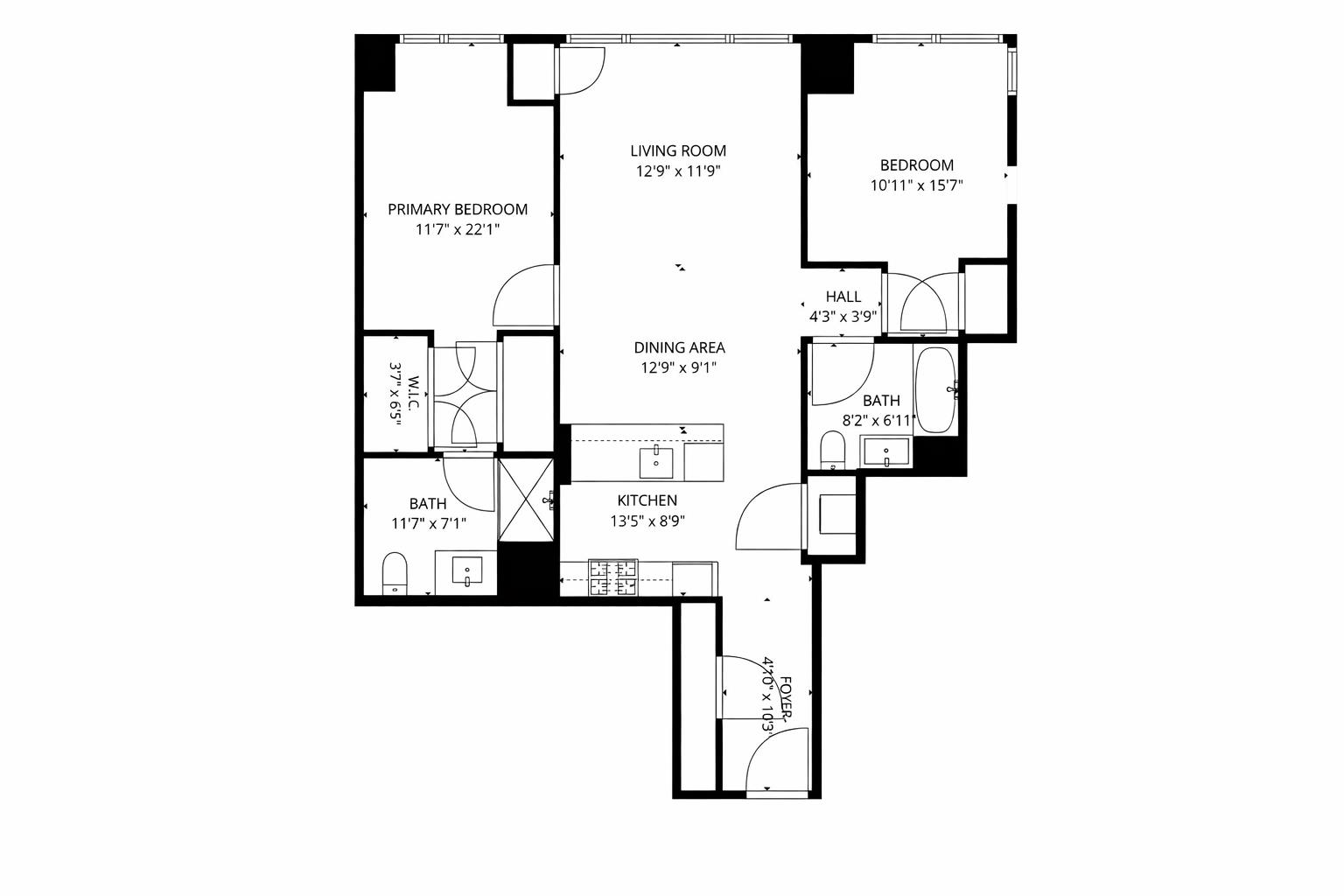 99 HUDSON ST Unit: 1408