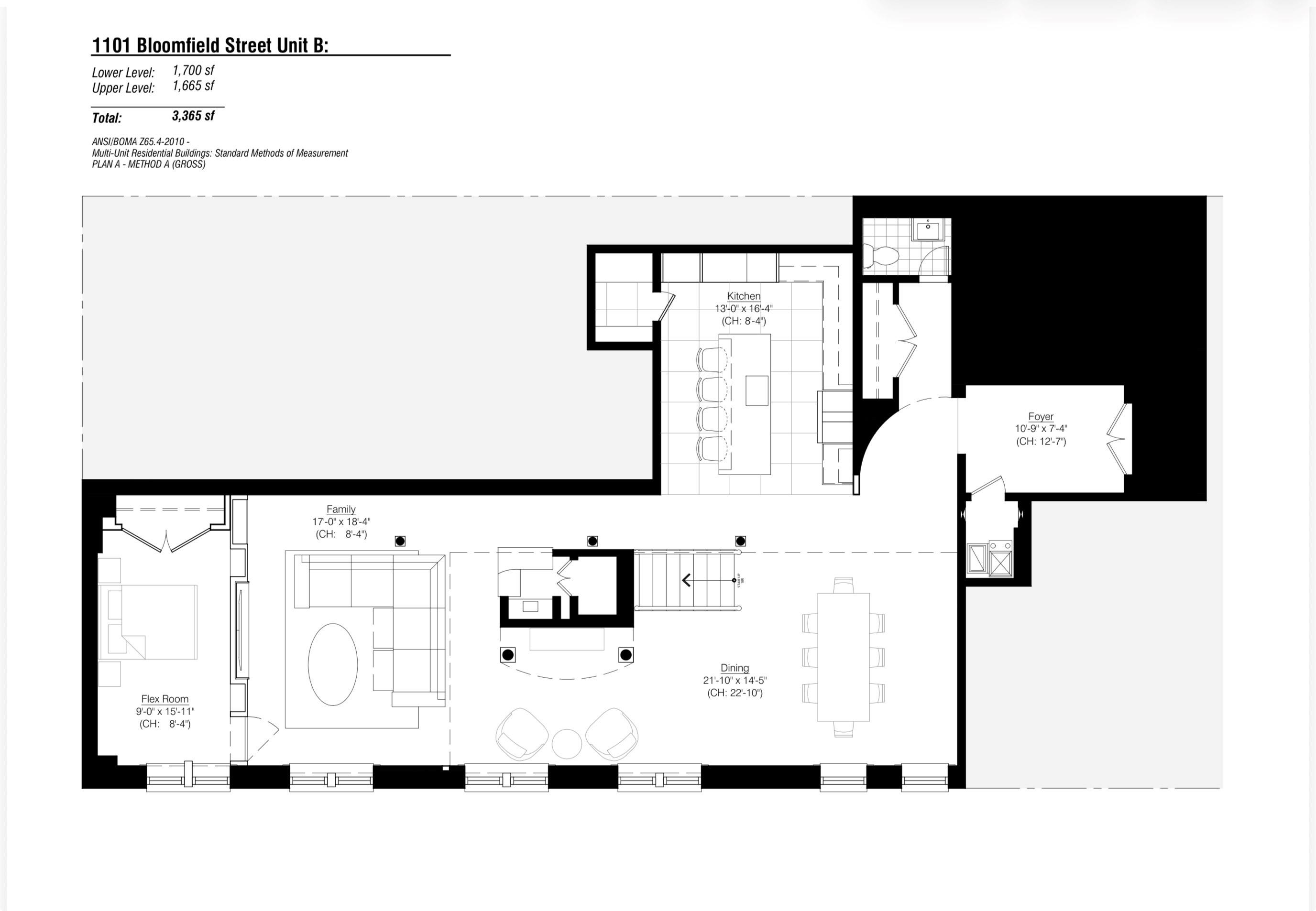 1101 BLOOMFIELD ST Unit: B