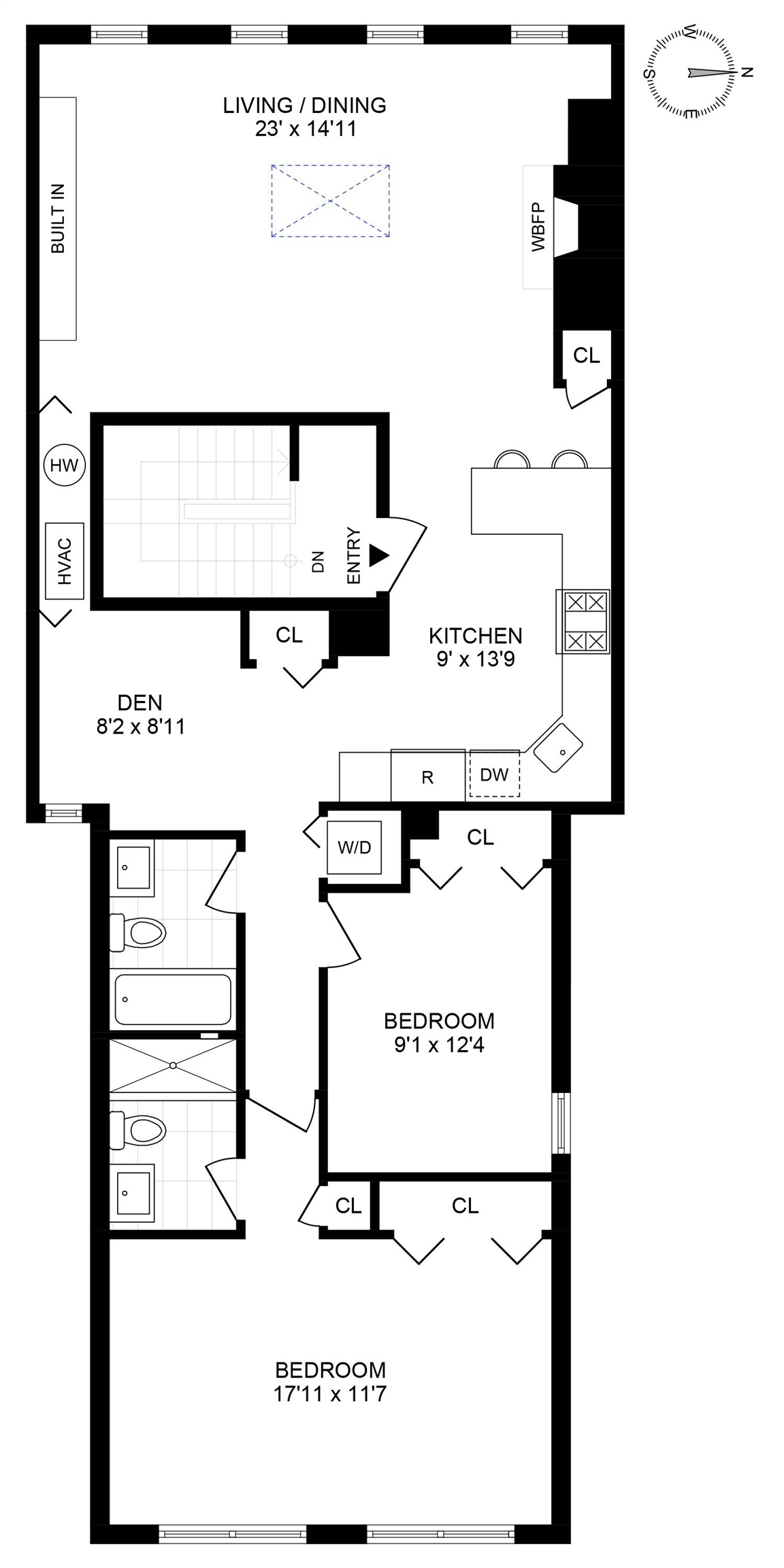 713 ADAMS ST Unit: 4