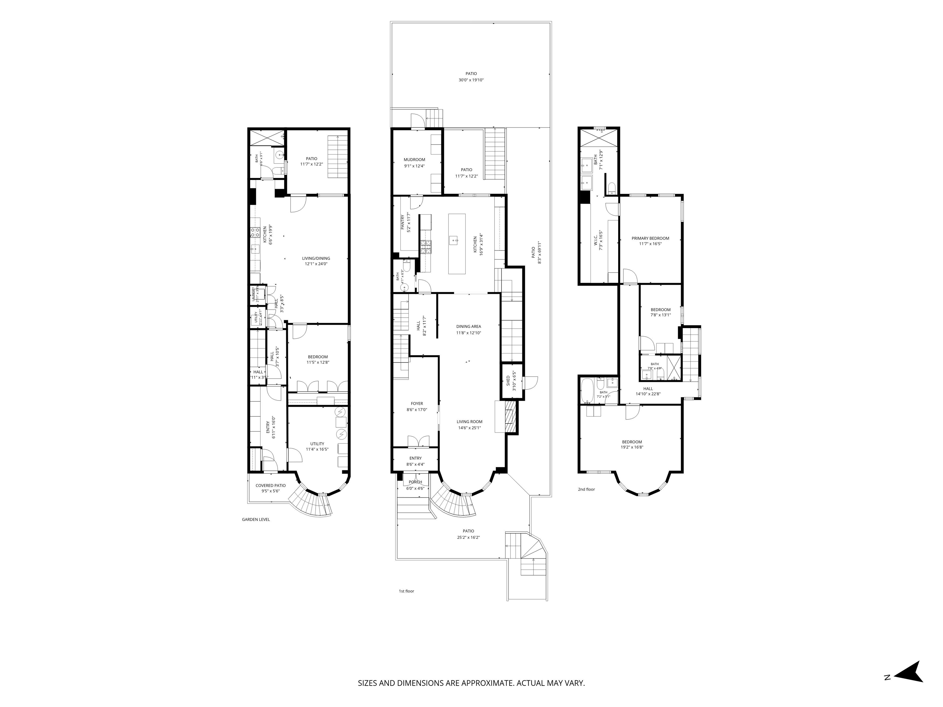909 HUDSON ST Unit: 1&2