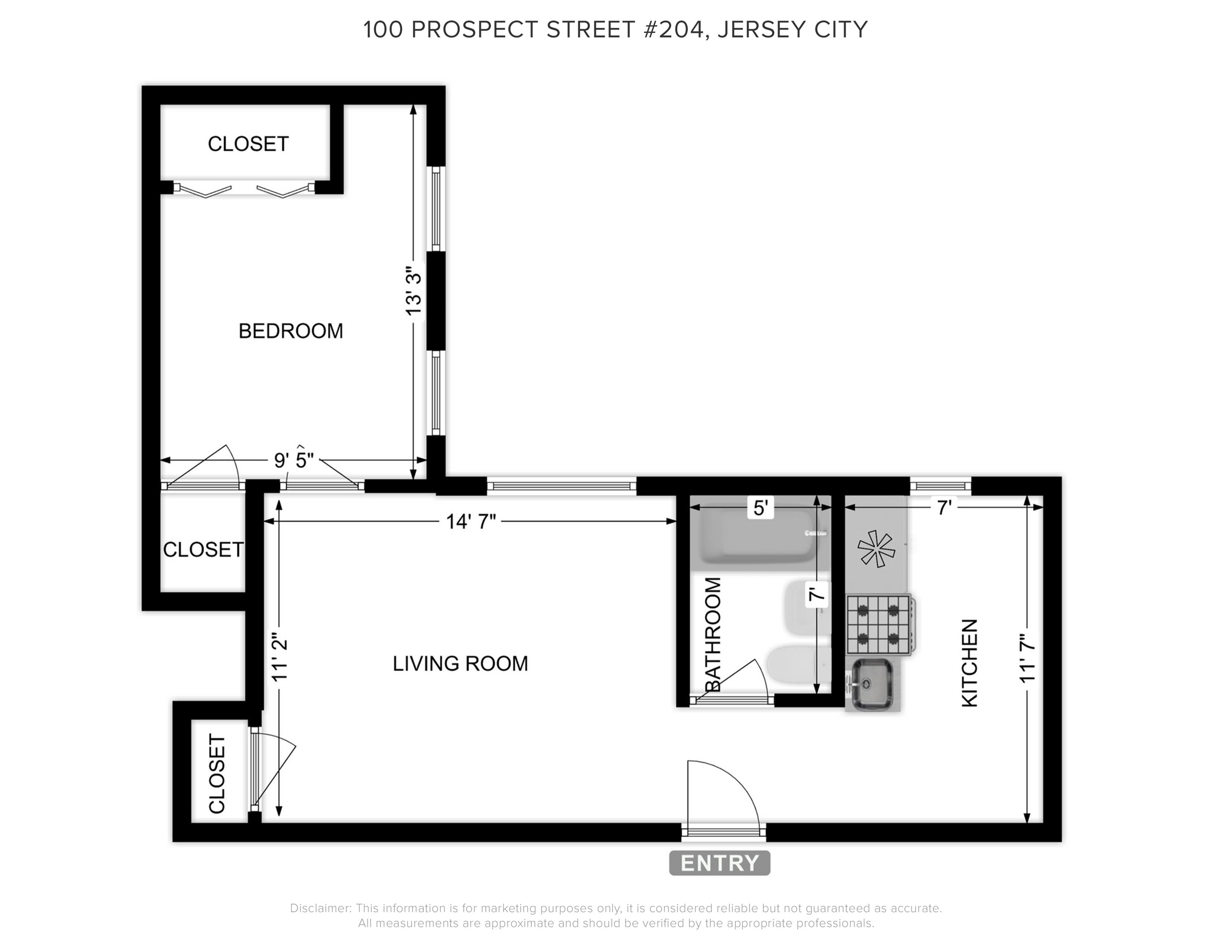 100 PROSPECT ST Unit: 204
