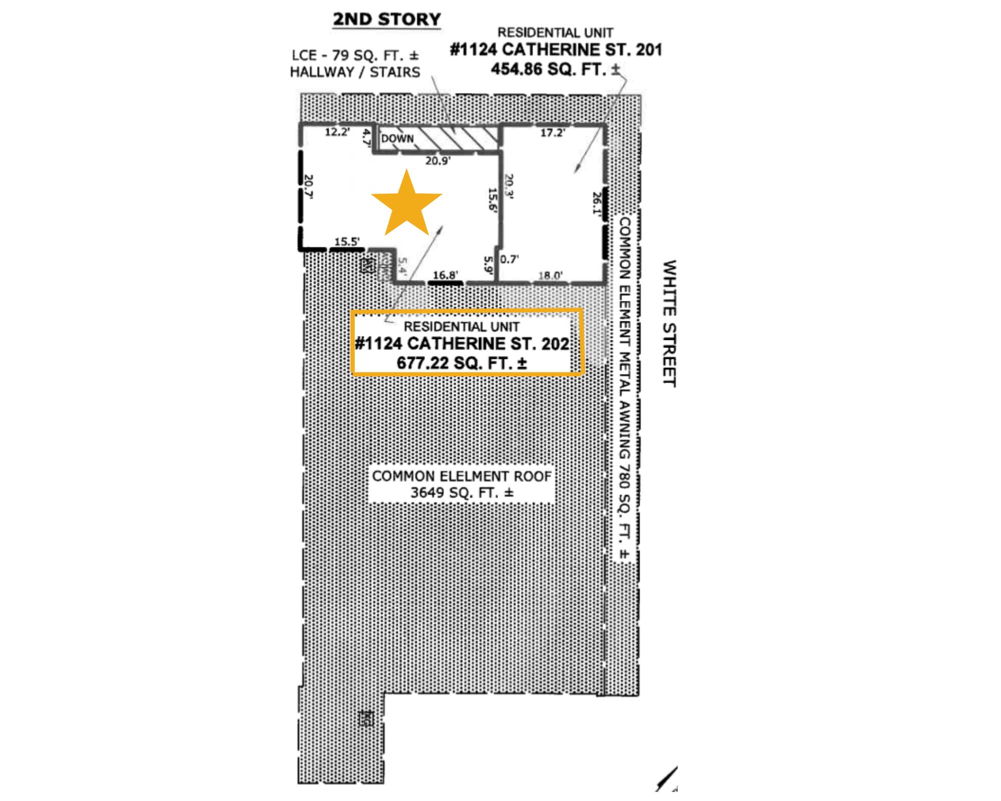 1124 Catherine Street Unit: 202