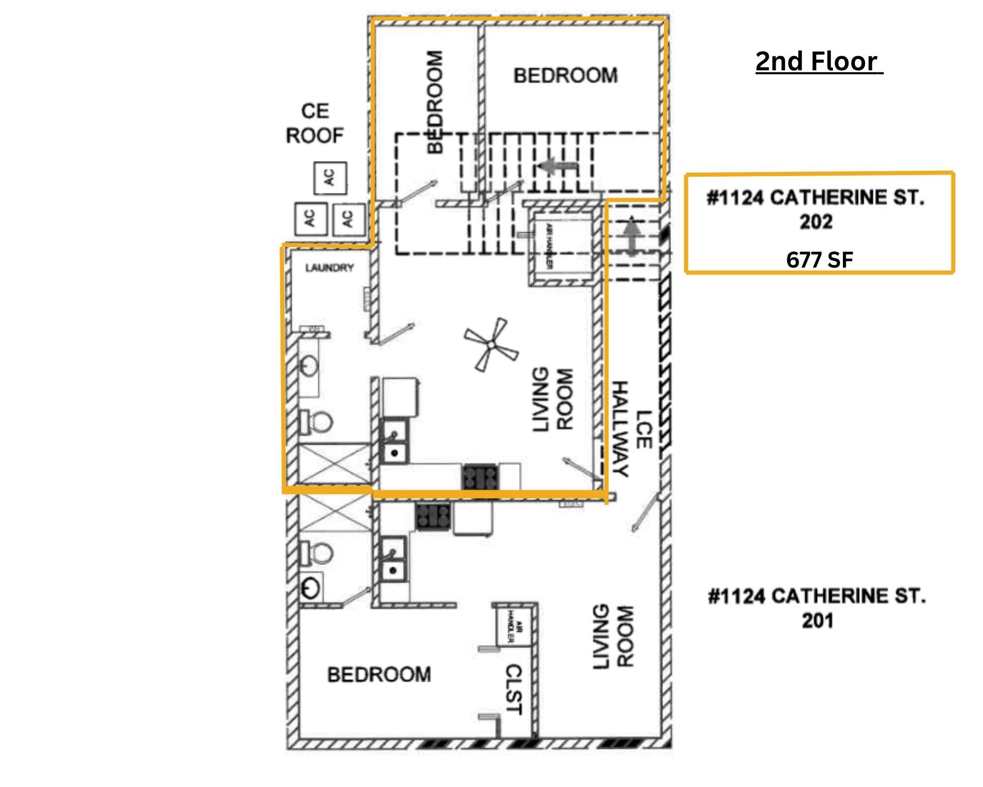1124 Catherine Street Unit: 202