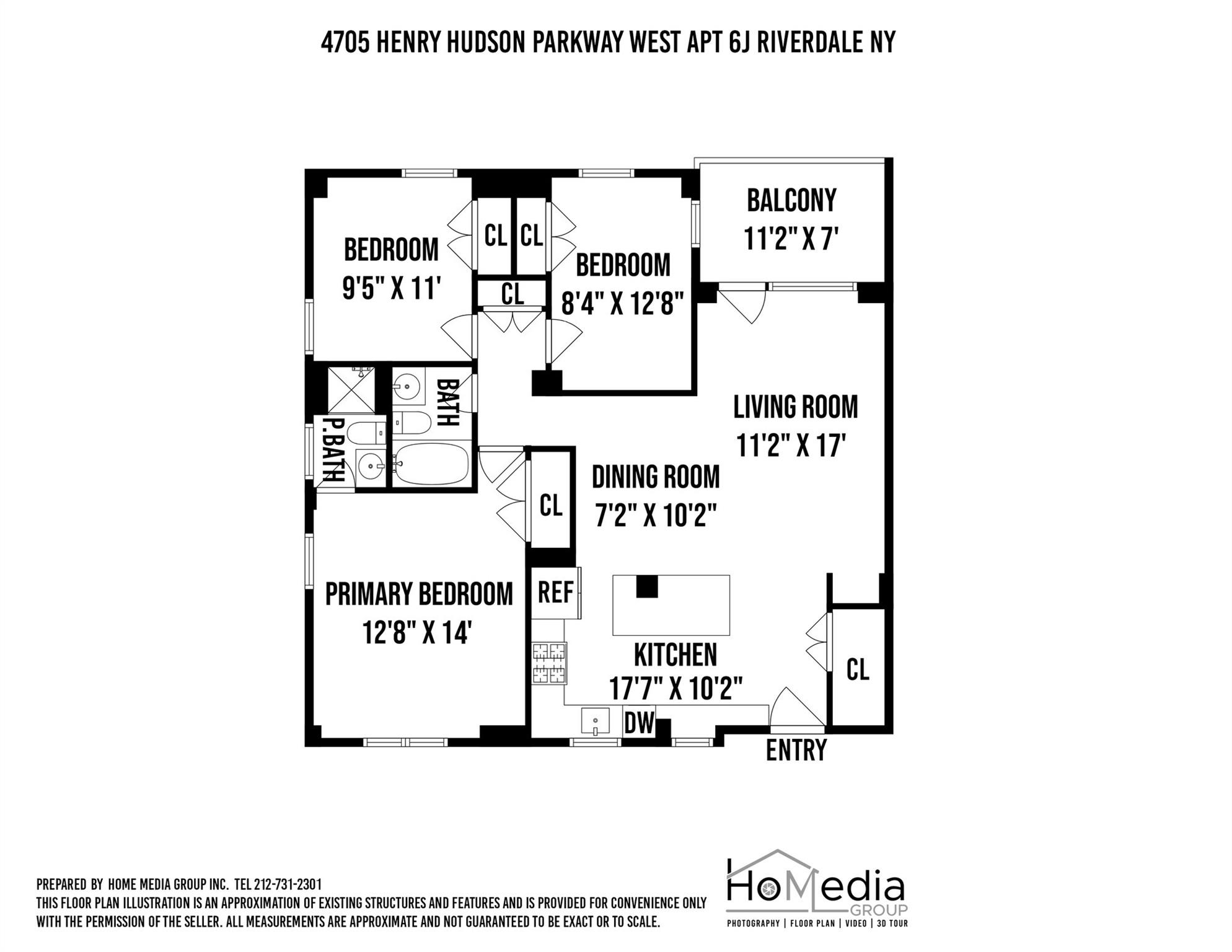 4705 Henry Hudson Parkway W Unit: 6J