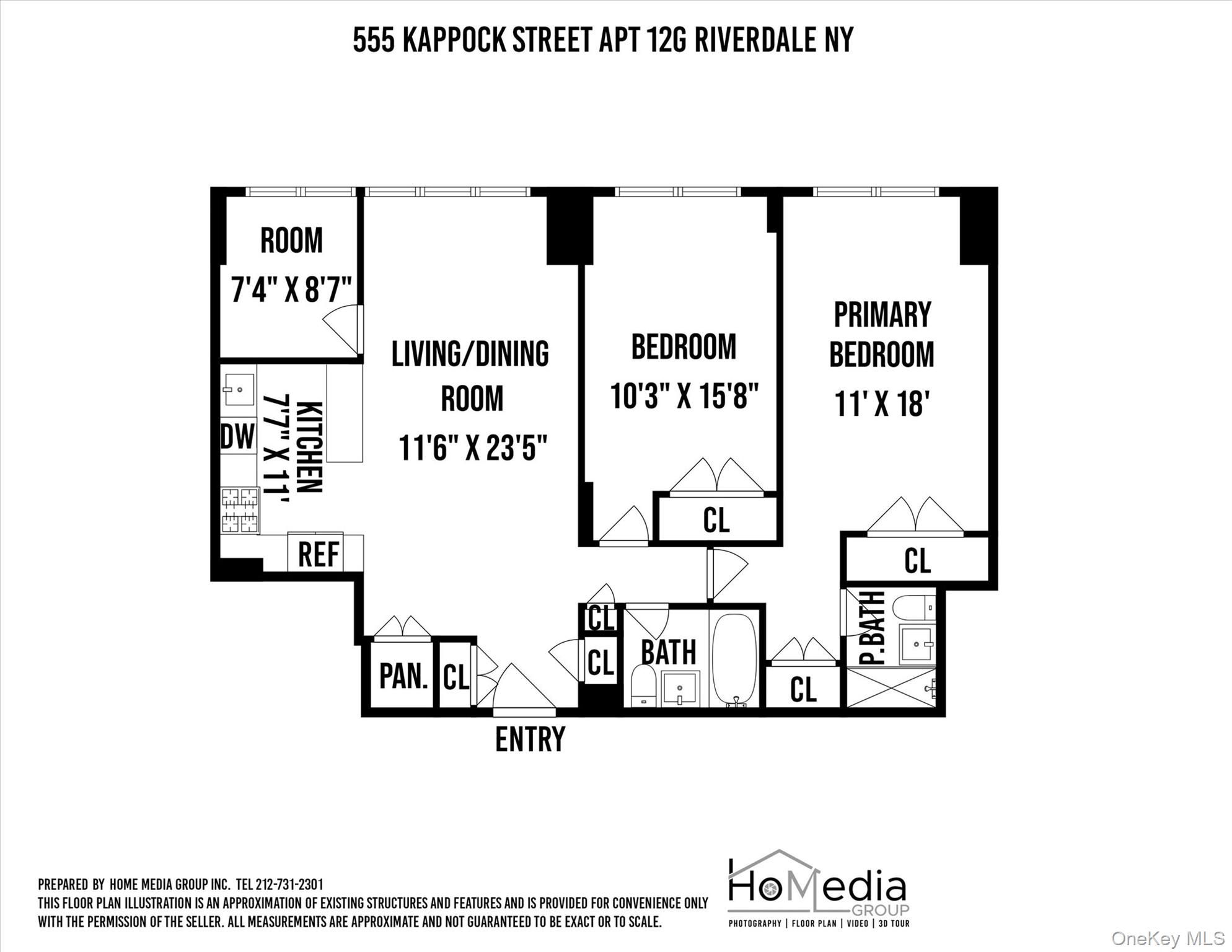 555 Kappock Street Unit: 12G