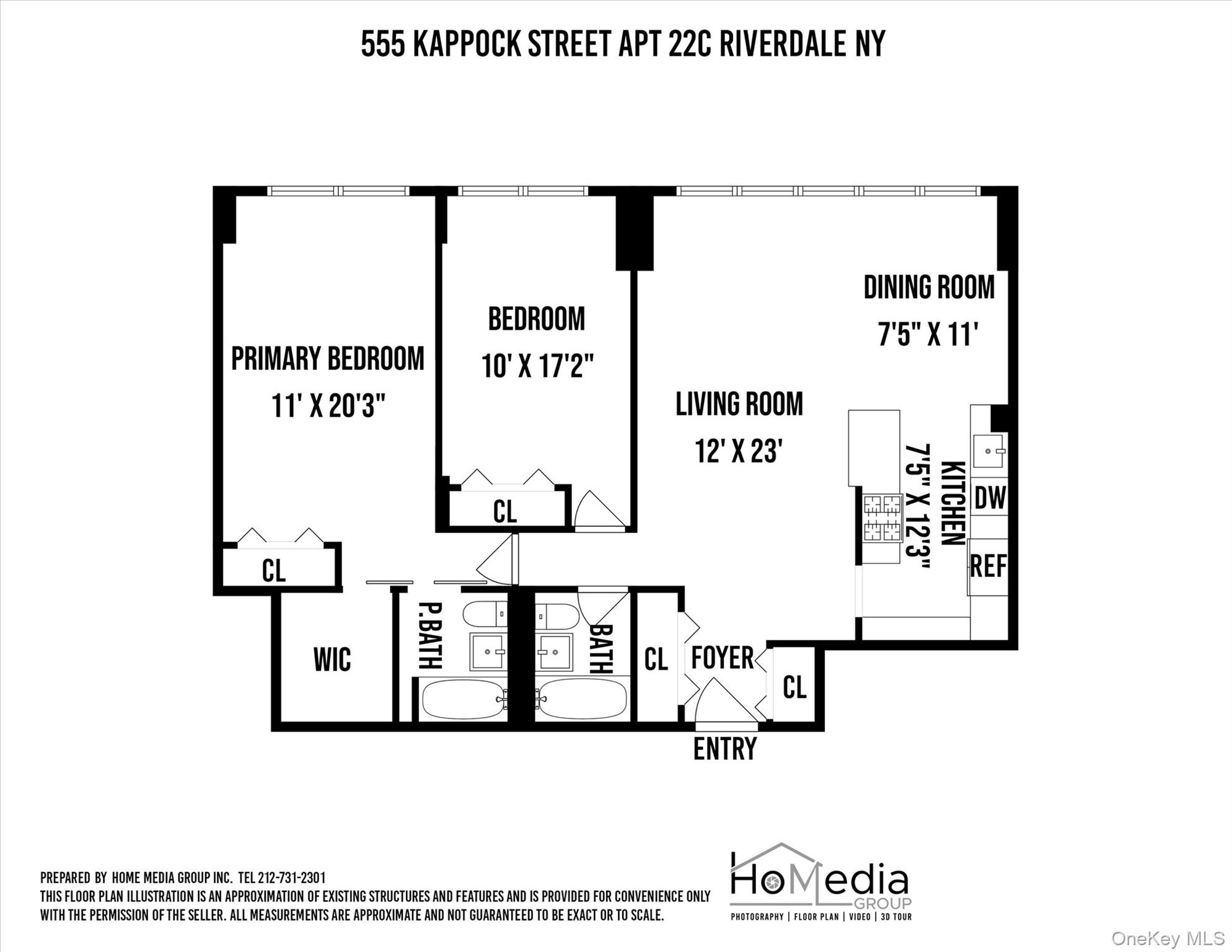 555 Kappock Street Unit: 22C