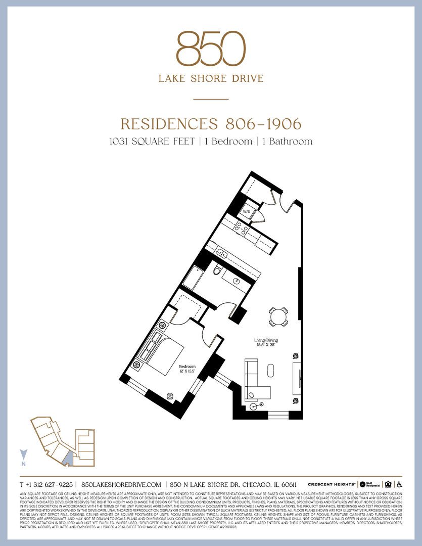 850 N Lake Shore Drive Unit: 1606
