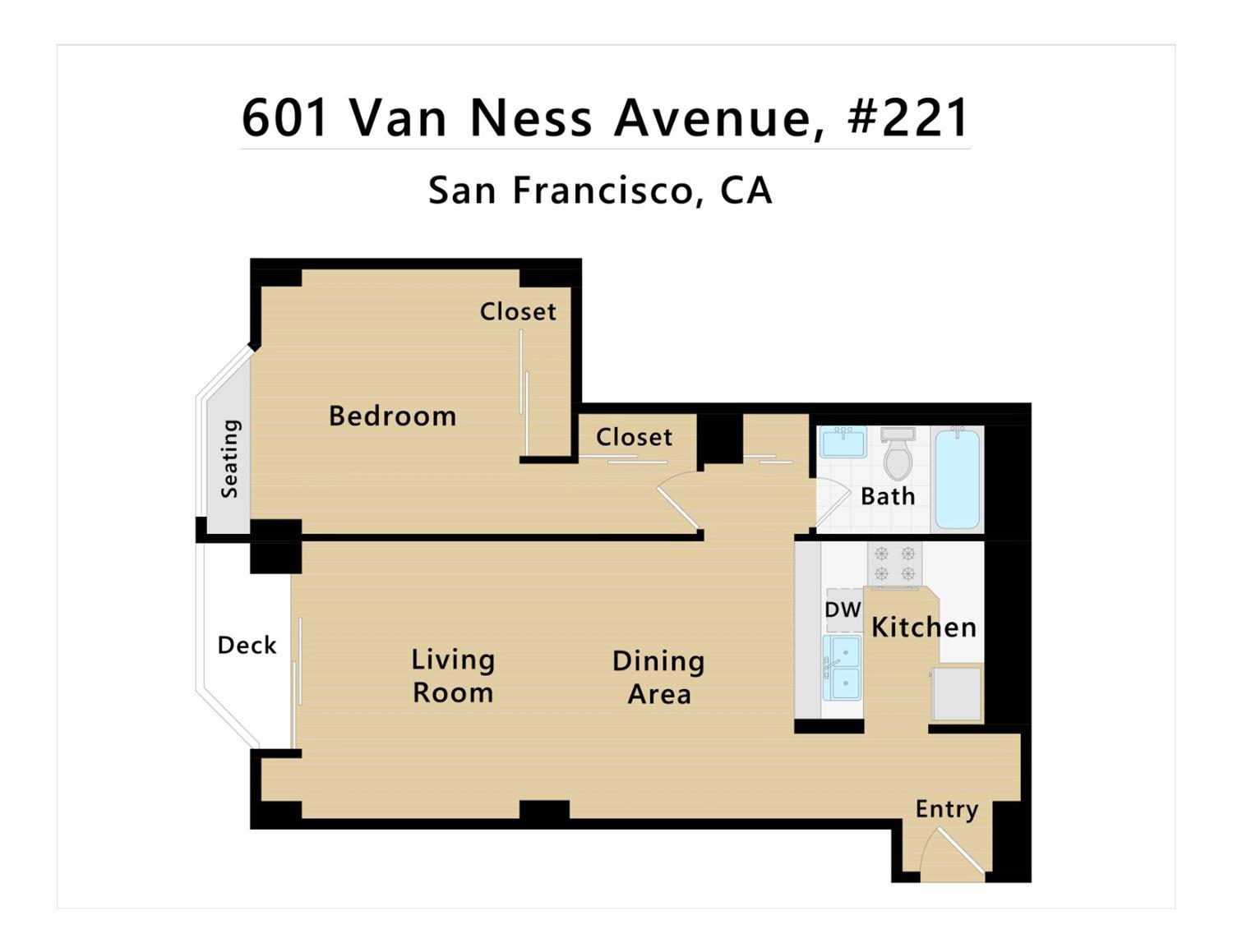 601 Van Ness Avenue Unit: 221