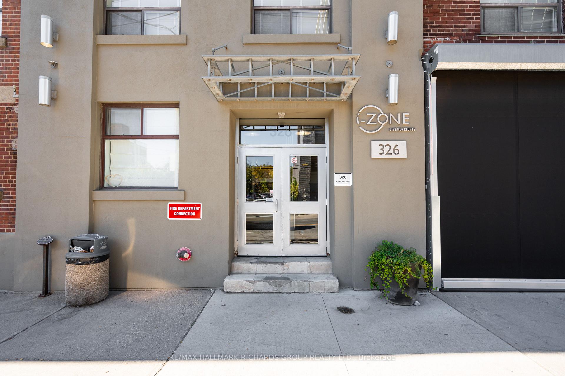 326 Carlaw Avenue 118, Toronto Unit: 118