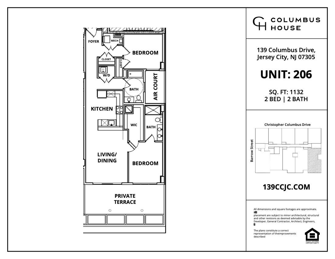 139 CHRISTOPHER COLUMBUS DR Unit: 206