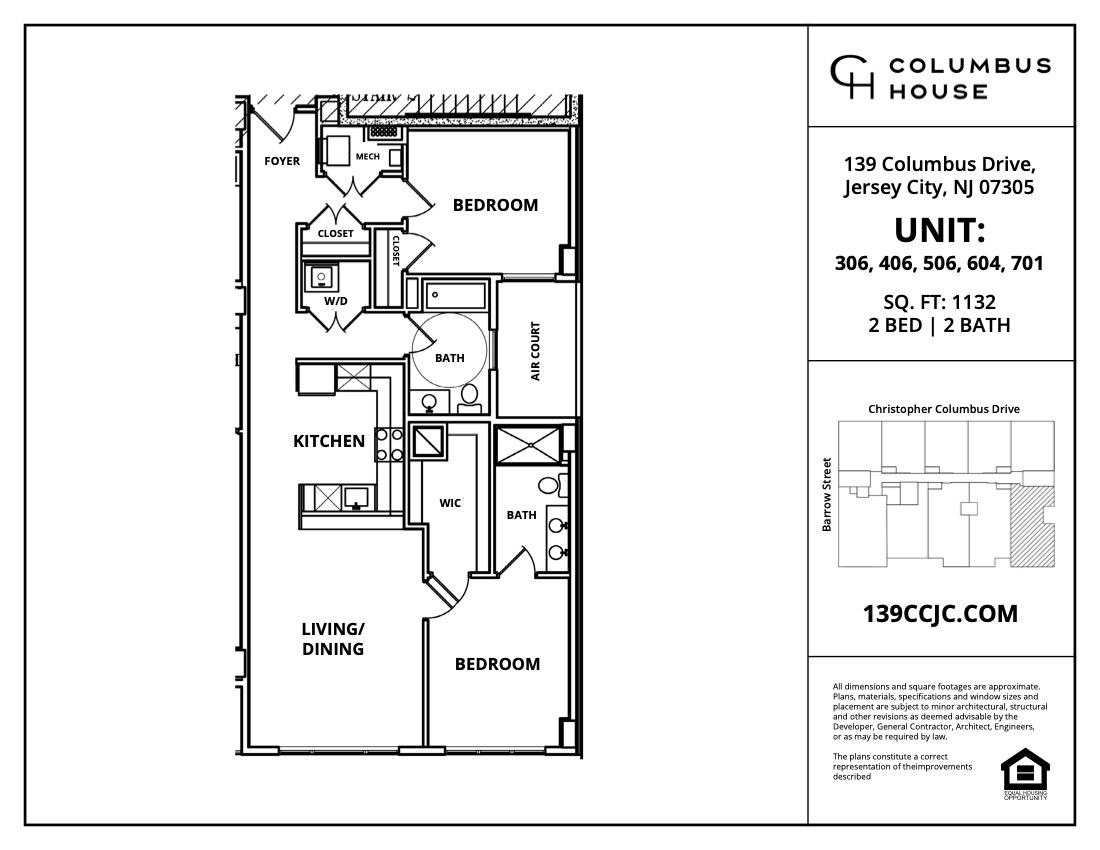 139 CHRISTOPHER COLUMBUS DR Unit: 604