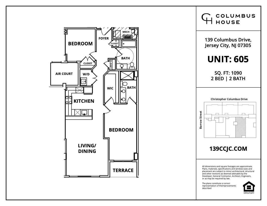 139 CHRISTOPHER COLUMBUS DR Unit: 605