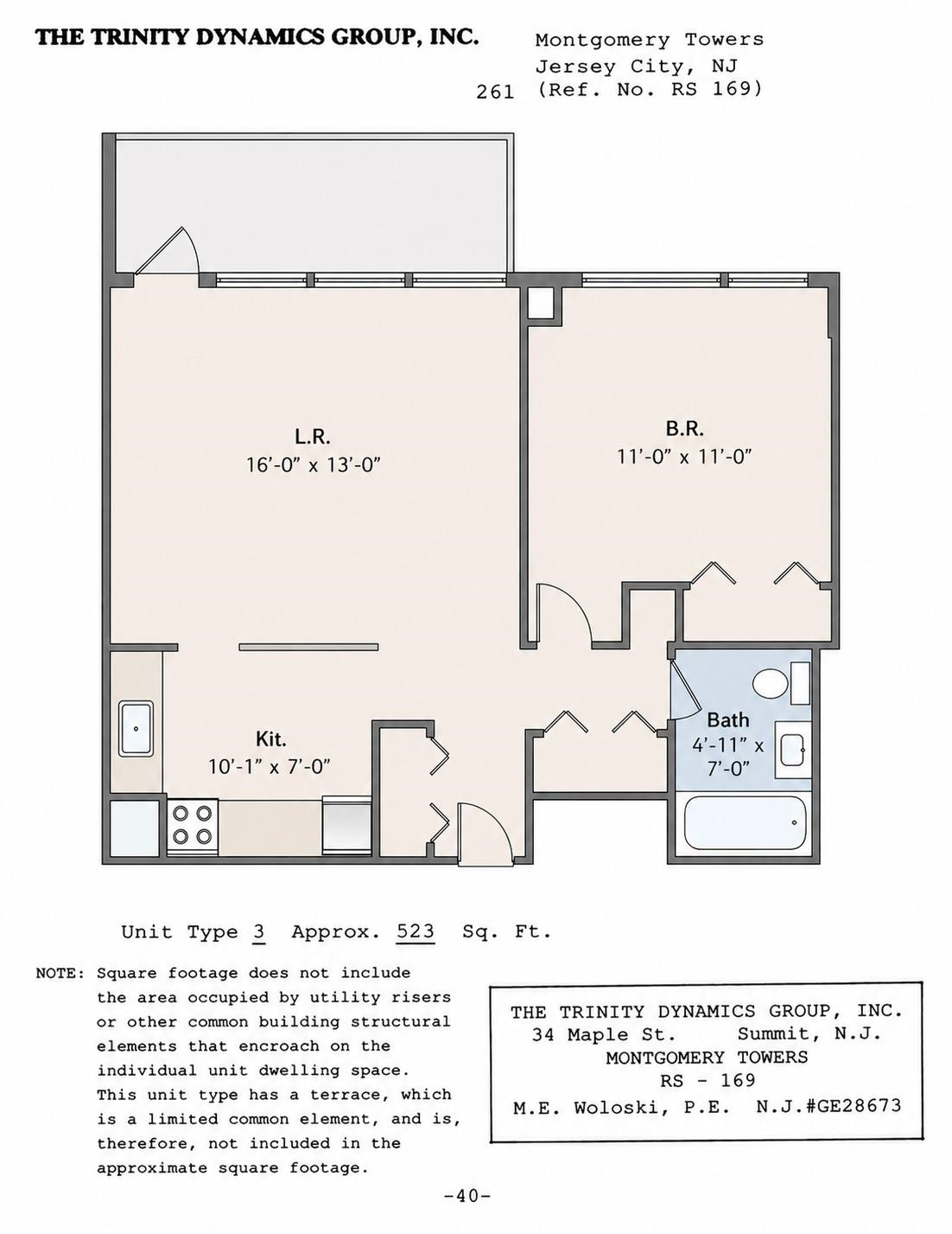 135 MONTGOMERY ST Unit: 18E