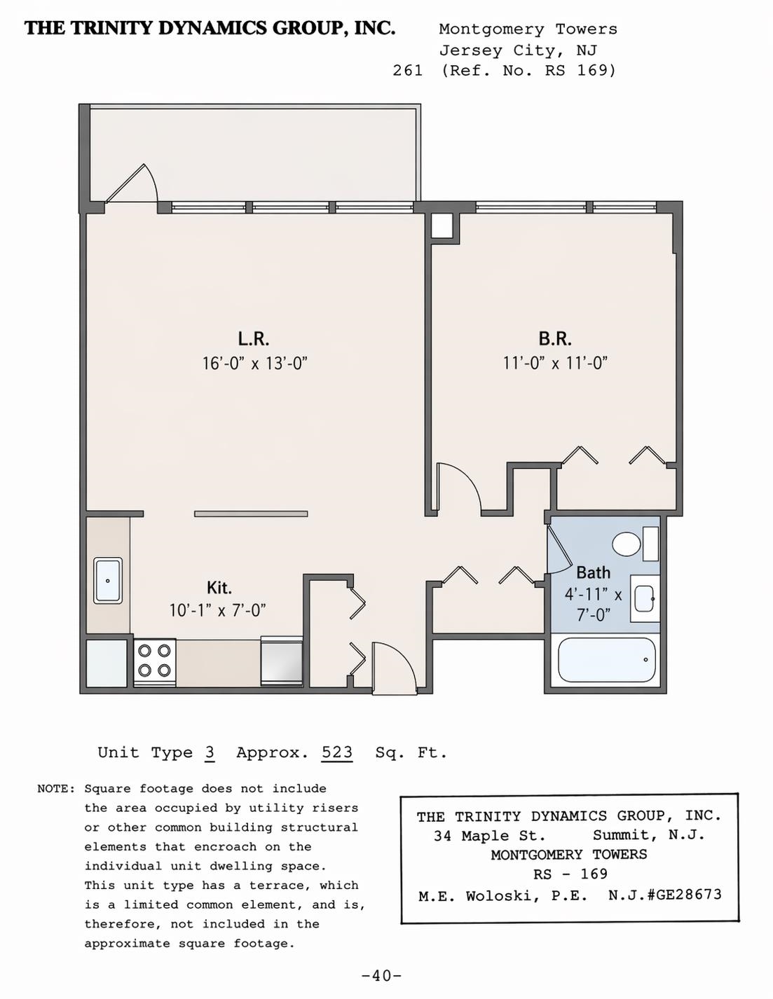 135 MONTGOMERY ST Unit: 3
