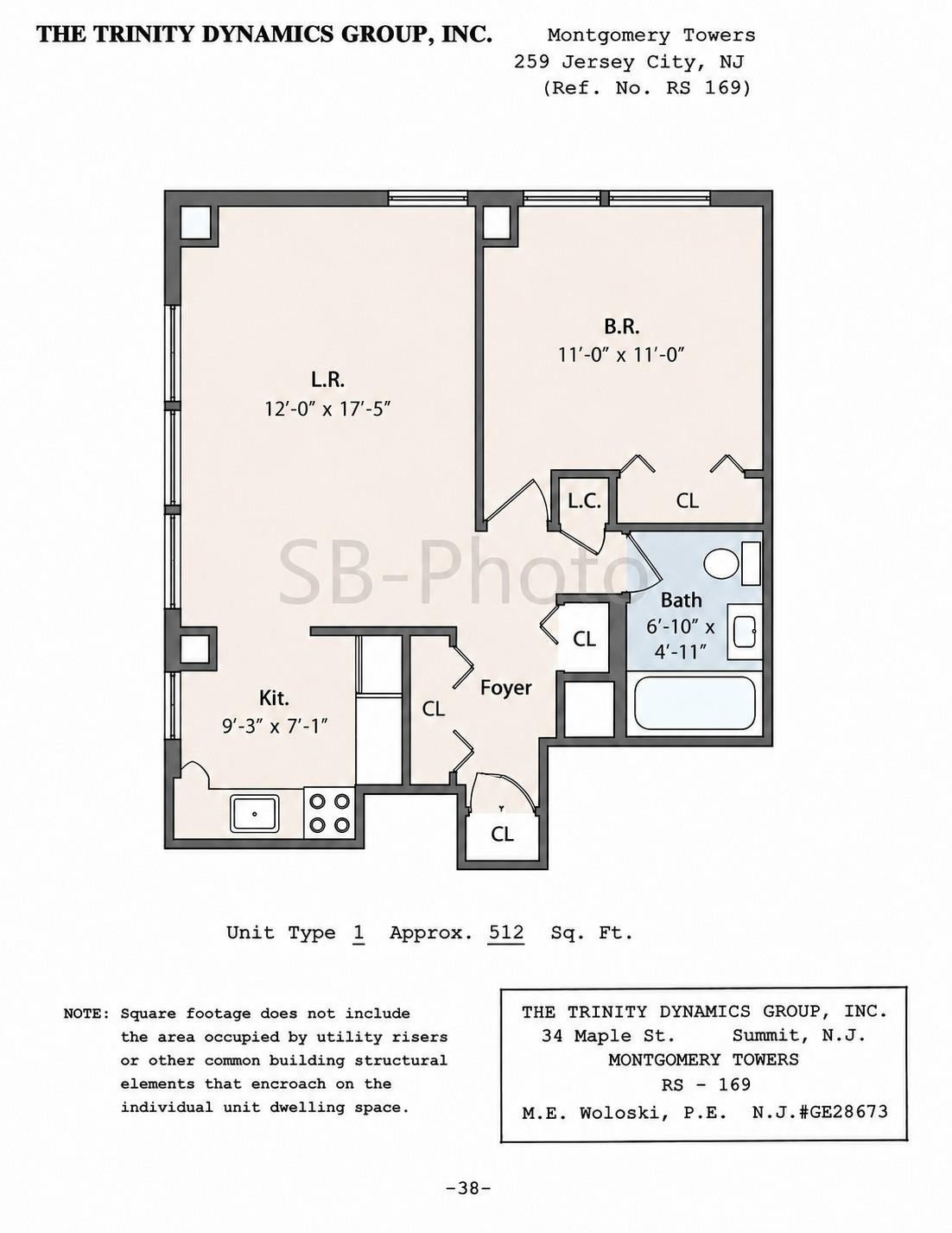 135 MONTGOMERY ST Unit: 16-A