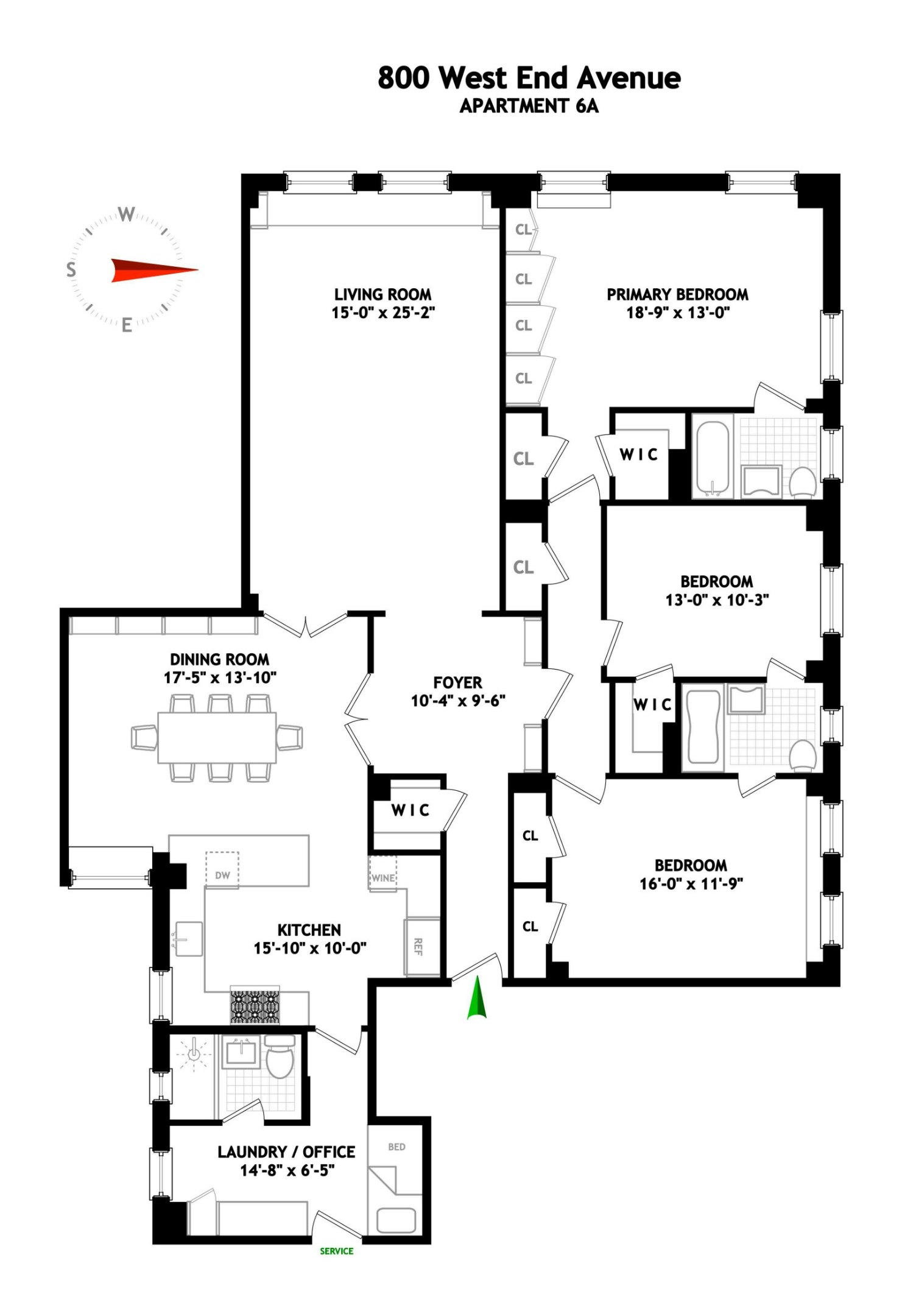 800 W END Avenue 6A