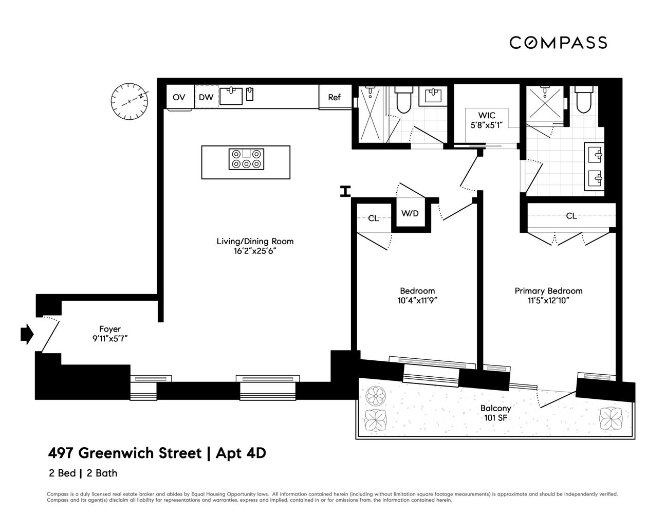 497 Greenwich Street 4D