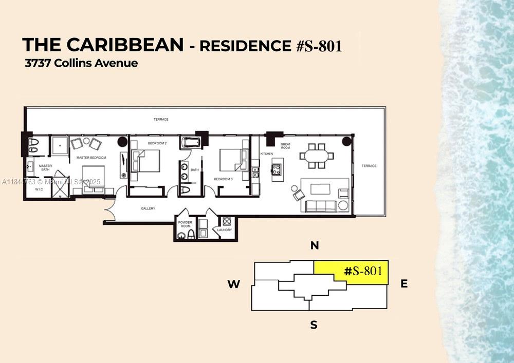 3737 Collins Ave # 801 Unit: S-801