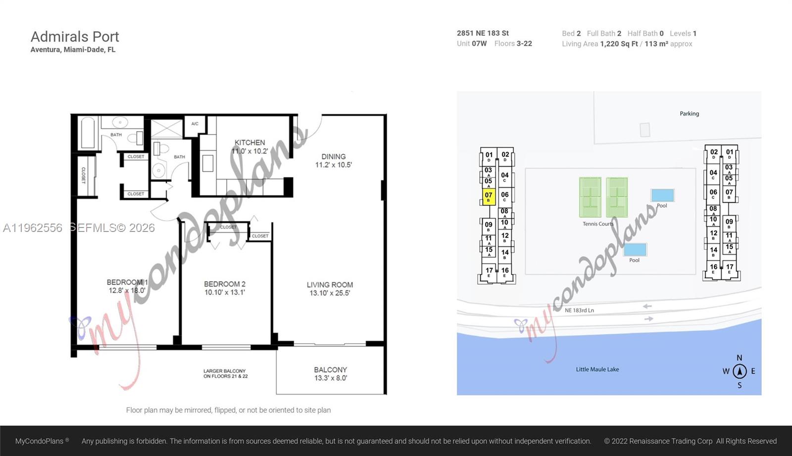 2801 NE 183rd St # 1607W
