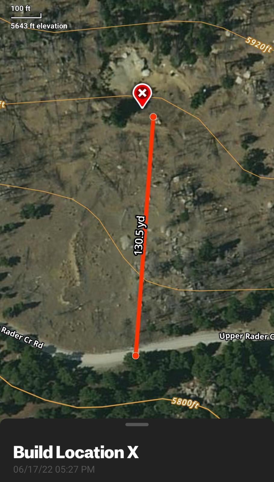 NHN Upper Radar Creek Road