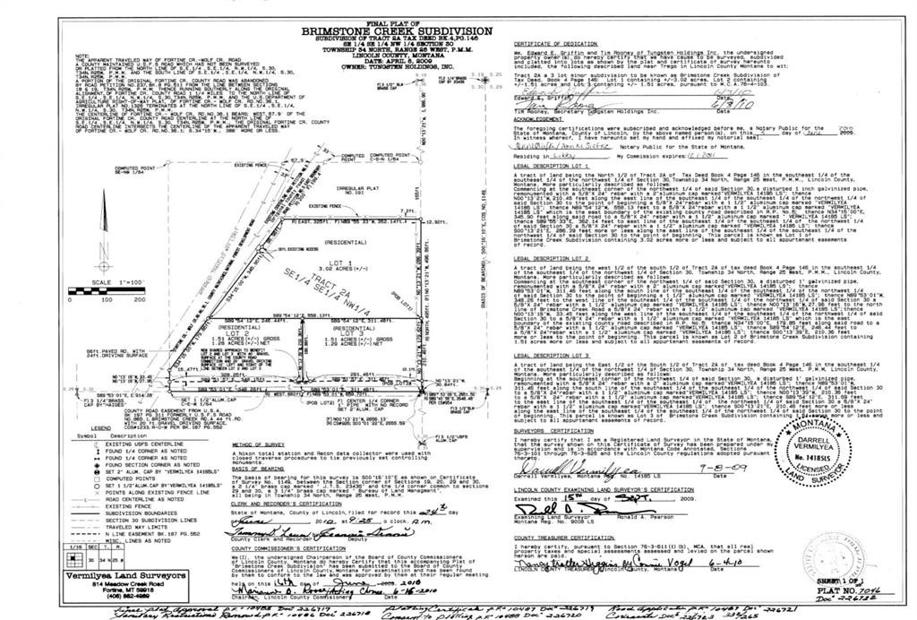 Lot 2 Brimstone Creek Road