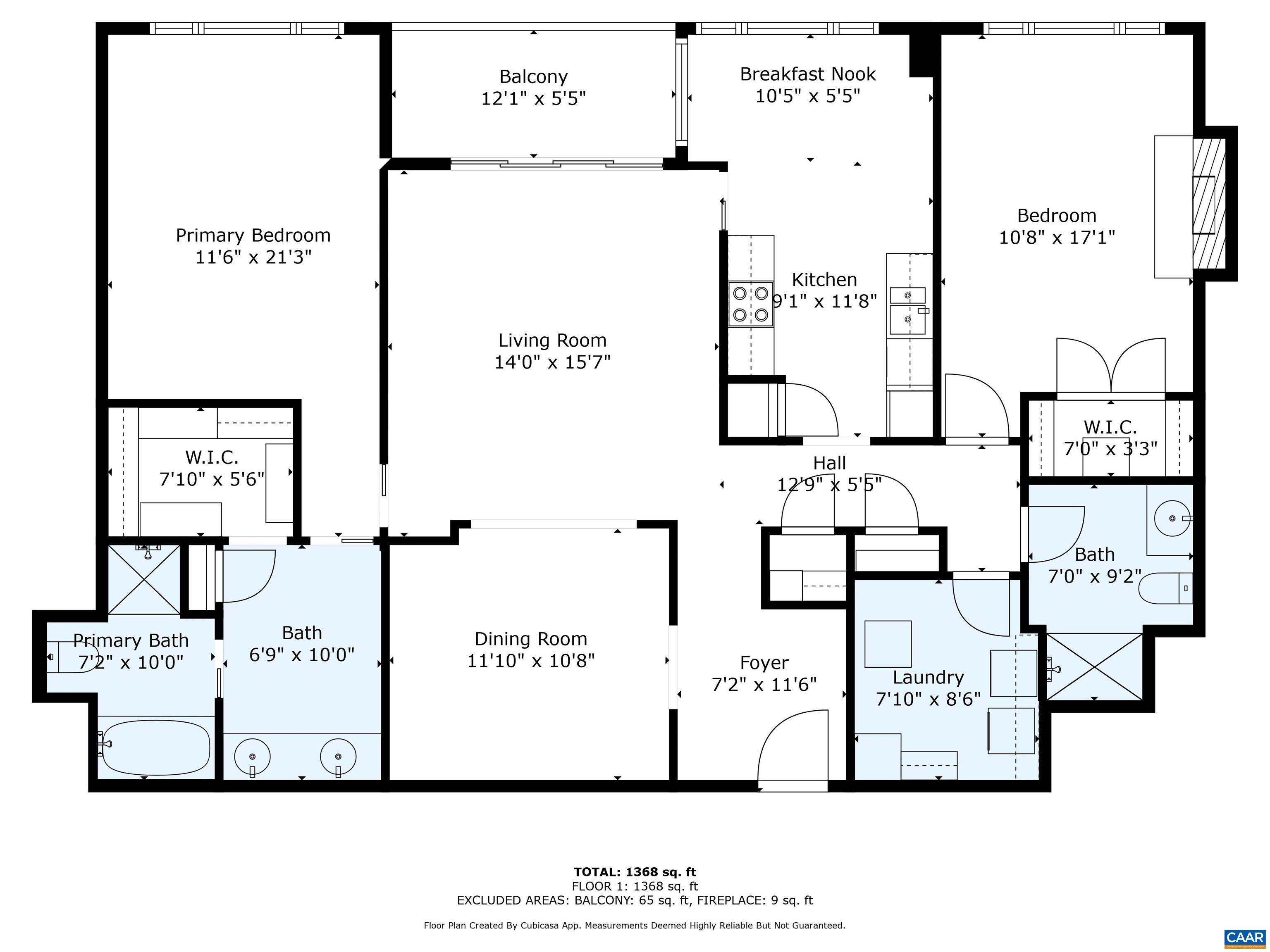 500 CRESTWOOD DR Unit: 2203