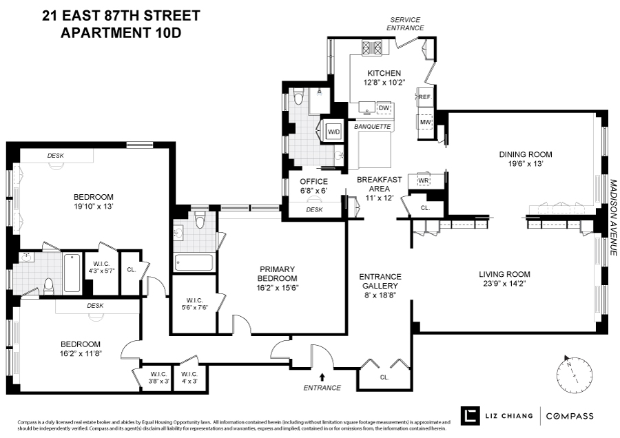 21 E 87th Street 10D