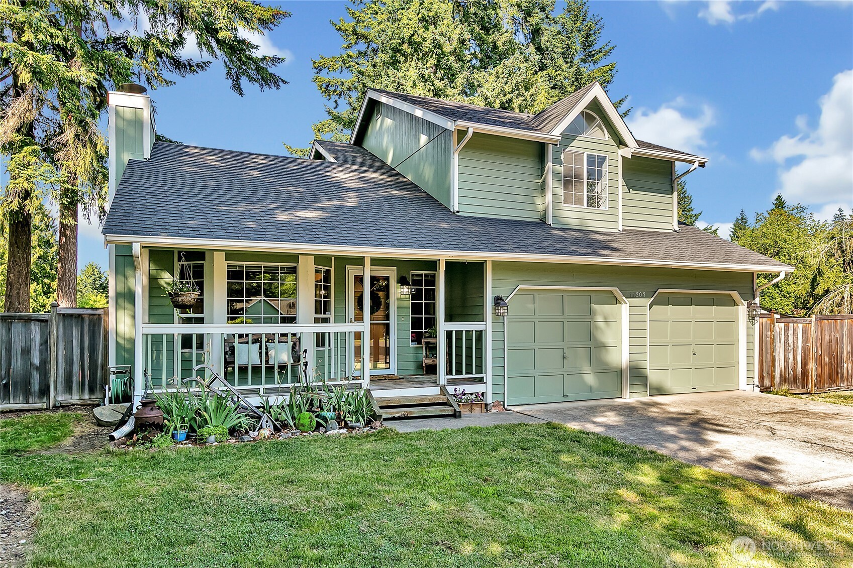 Private Bonney Lake Home on Shy-1/2 Acre