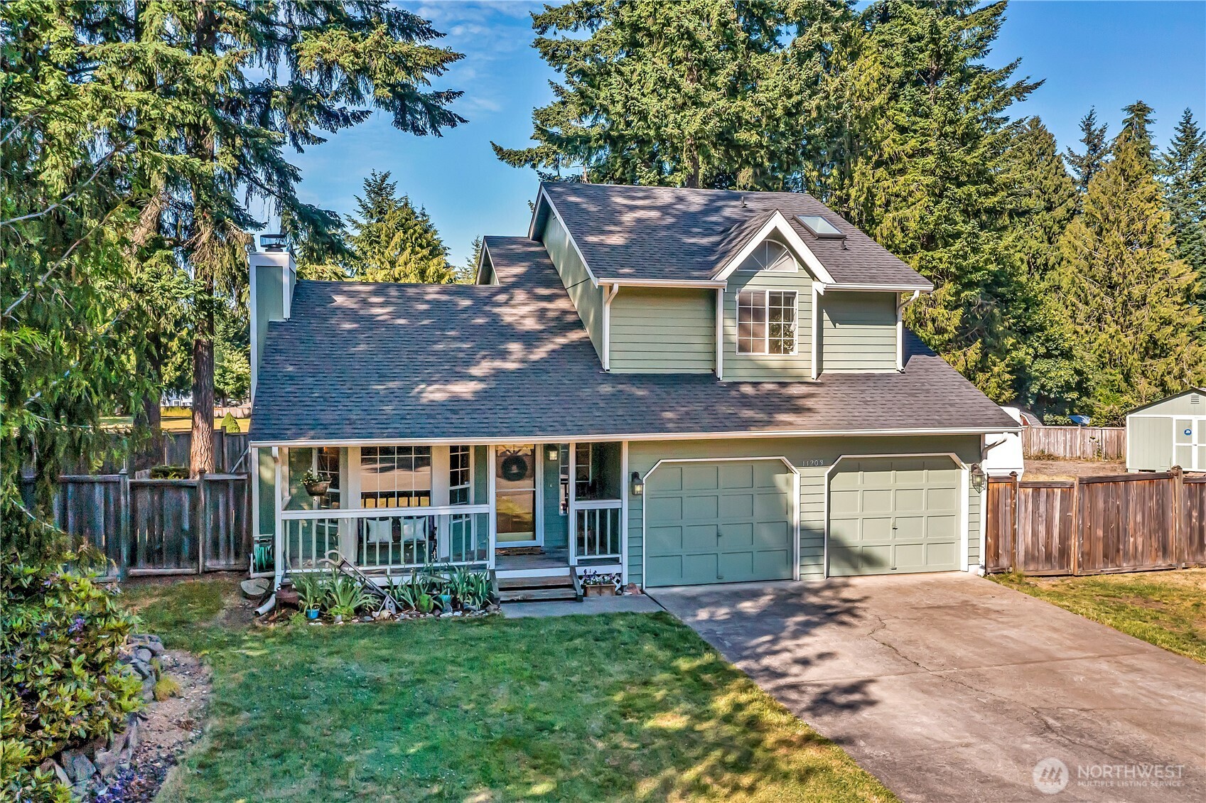 Private Bonney Lake Home on Shy-1/2 Acre