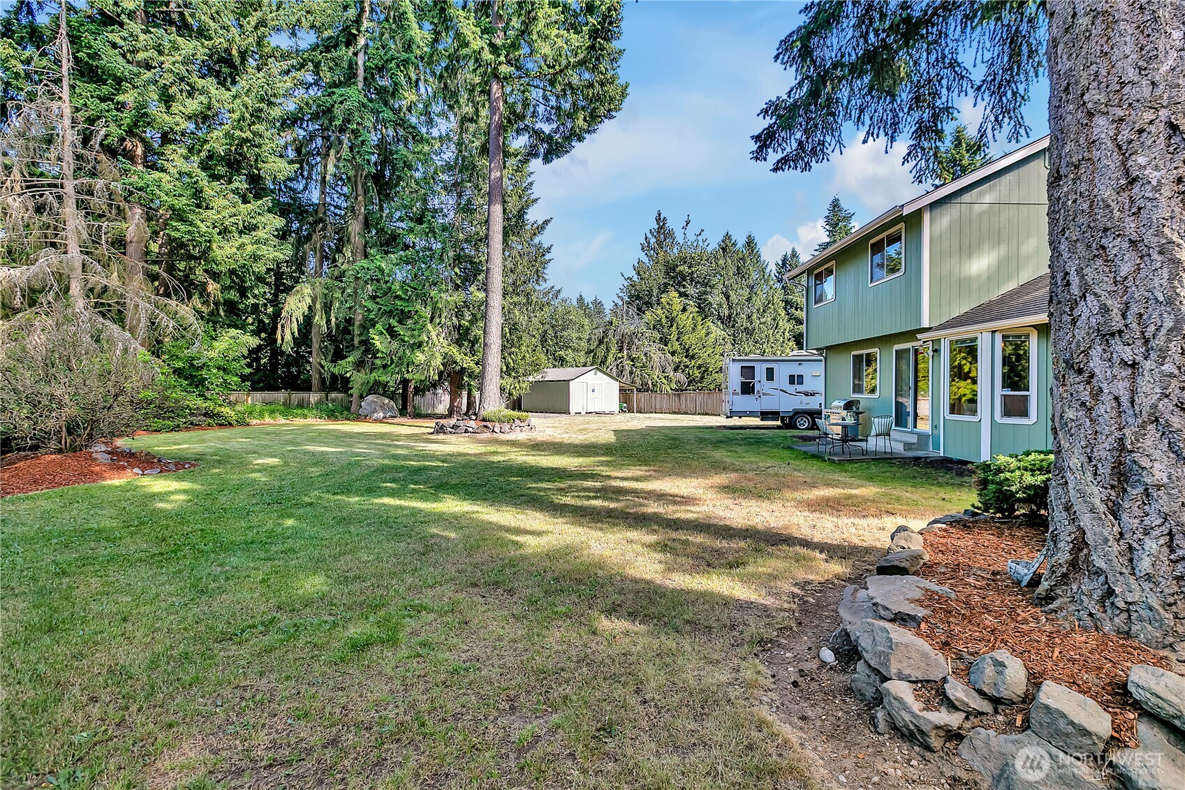Private Bonney Lake Home on Shy-1/2 Acre