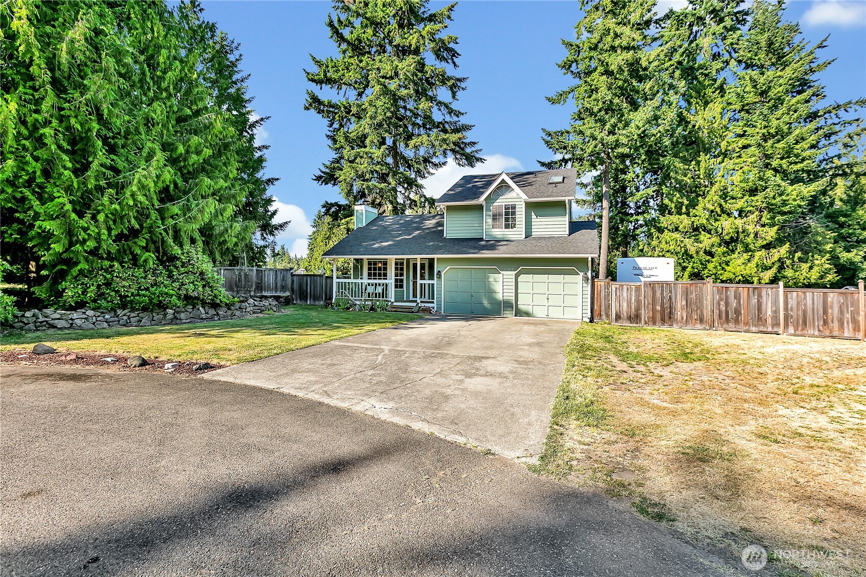 Private Bonney Lake Home on Shy-1/2 Acre