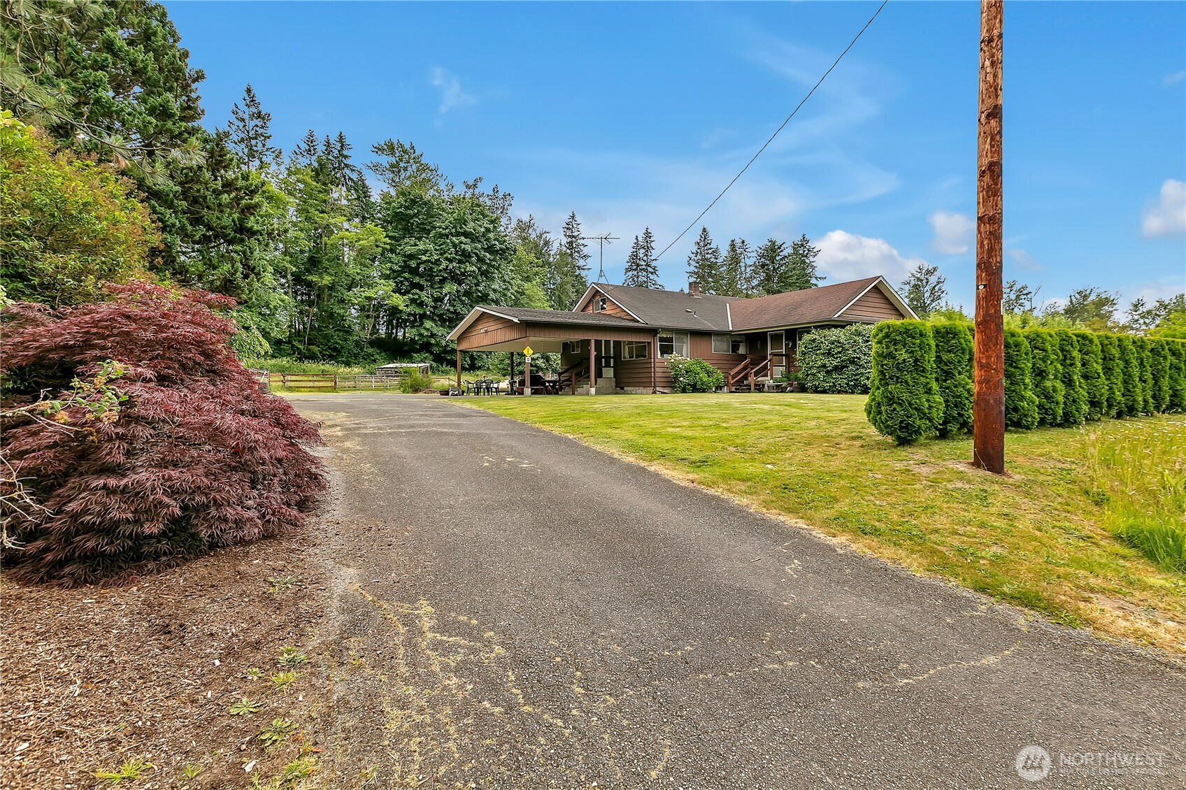Secluded Equestrian Hobby Farm on 2+ Acres