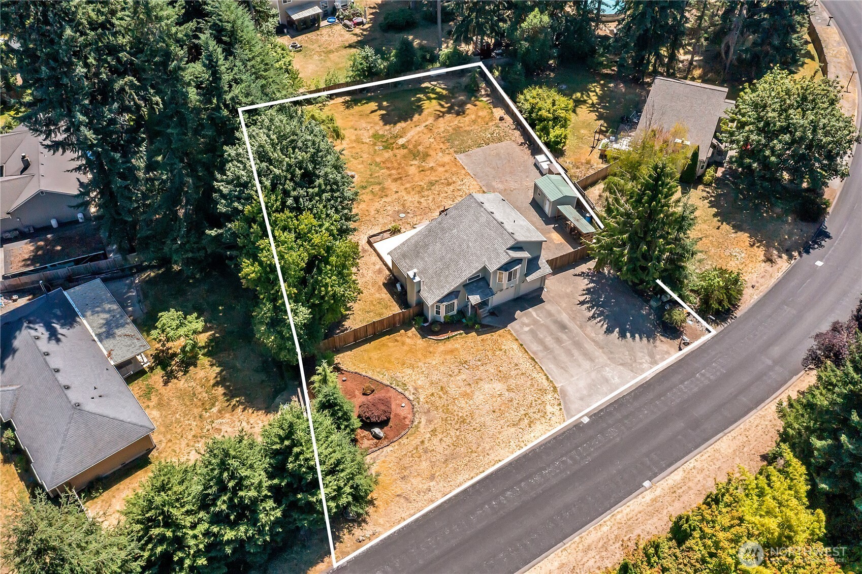 Private Bonney Lake Home on 0.5 Acres