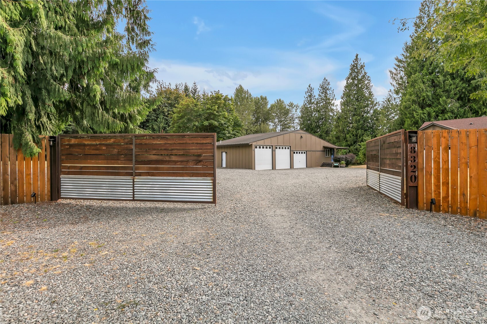 Private Buckley Rambler with Shop & 1bd/1ba ADU